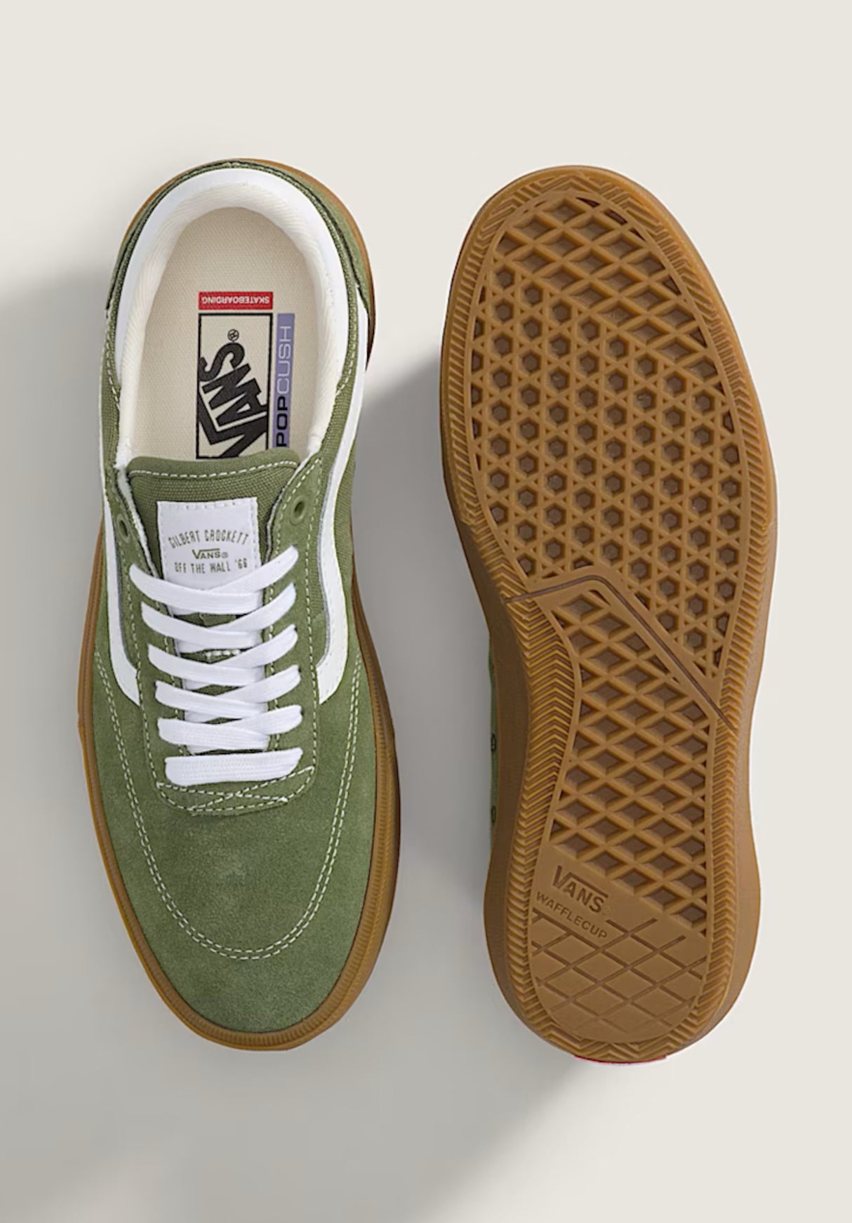 Skate Gilbert Crockett lodengreen Closeup1