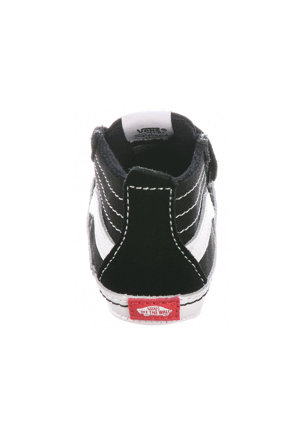 In Sk8-Hi Crib black-white Seitenansicht