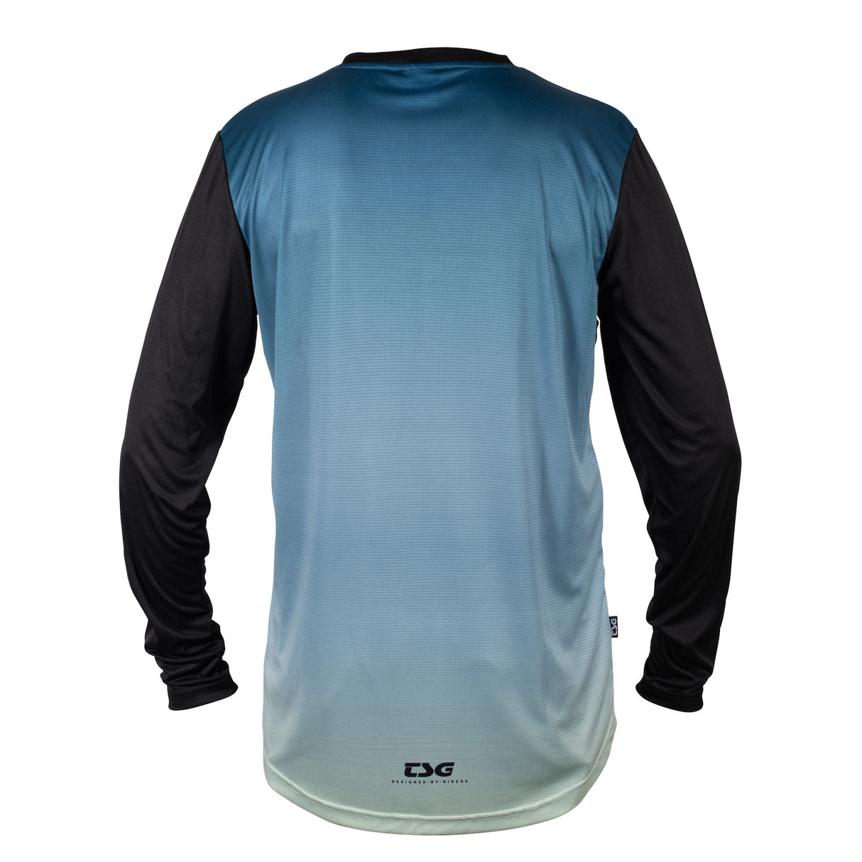 Waft Jersey blue-matcha gradient Rueckenansicht