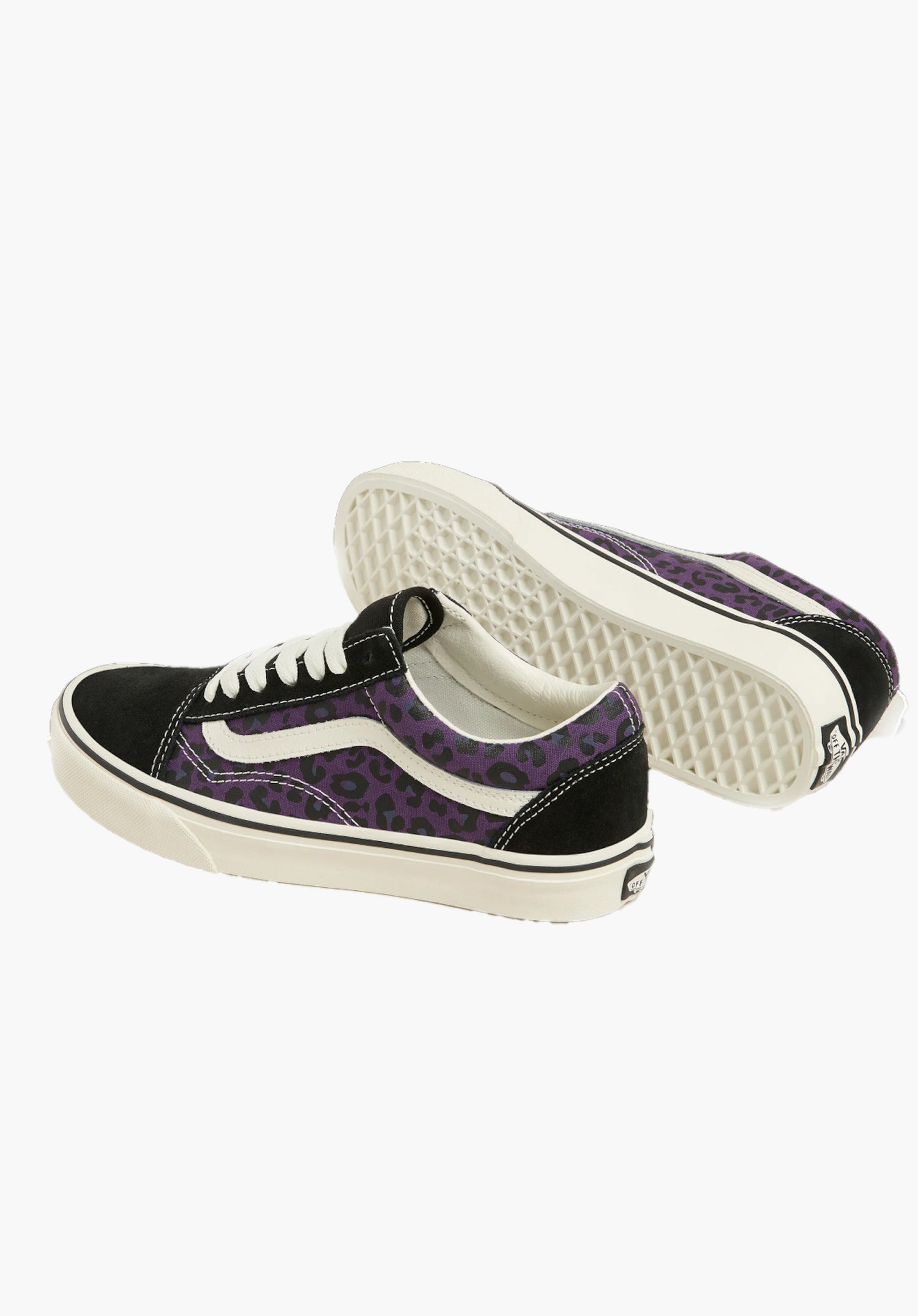Old Skool leopard-purple Closeup1 Zoom Image