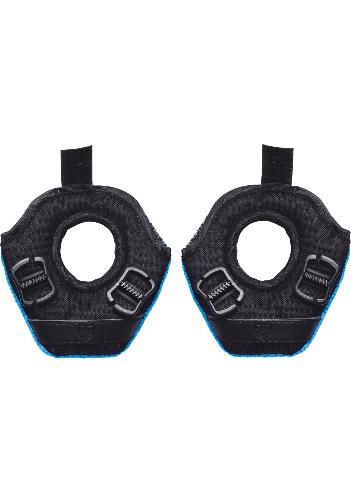 Adult Street Sound Ear Pads black-cyan Rueckenansicht