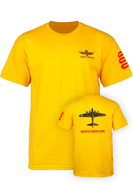 Bones Brigade Bomber gold Vorderansicht