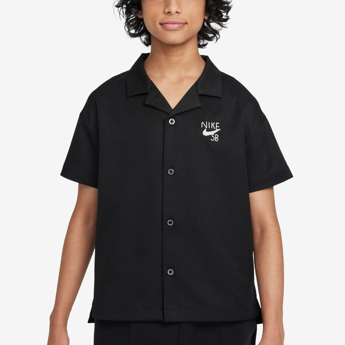 Bowling Nike SB Shirt-Shortsleeve in black for men