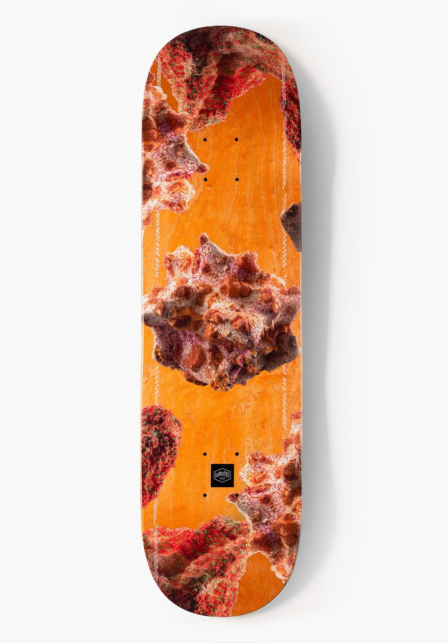 Calcite x Hematite orange Vorderansicht Zoom Image