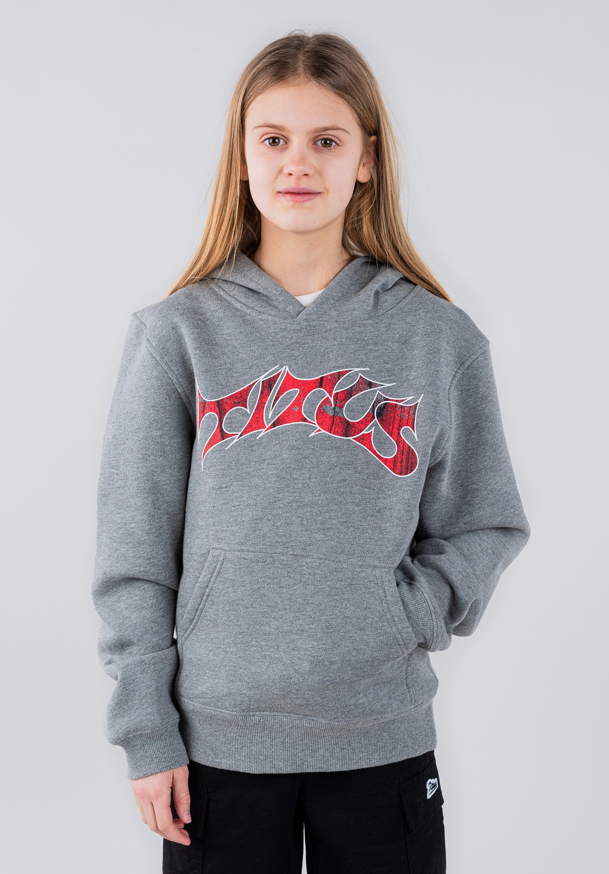 Classic Logo Kids greymottled Rueckenansicht