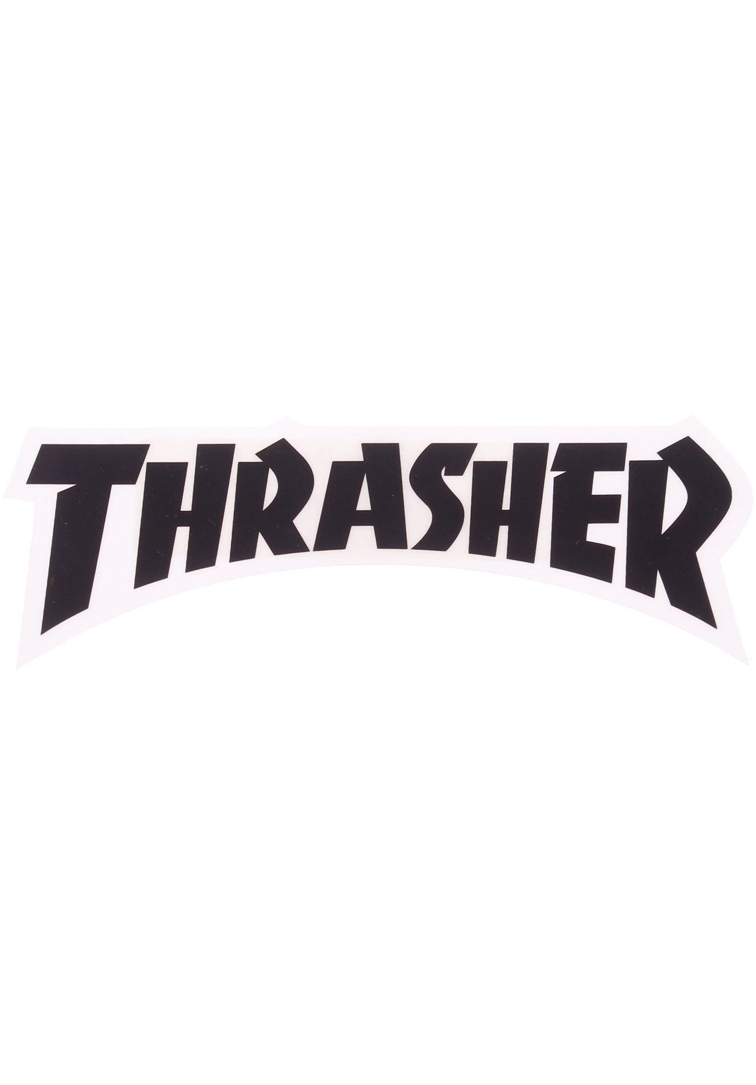 Die Cut Logo Sticker black Vorderansicht Zoom Image