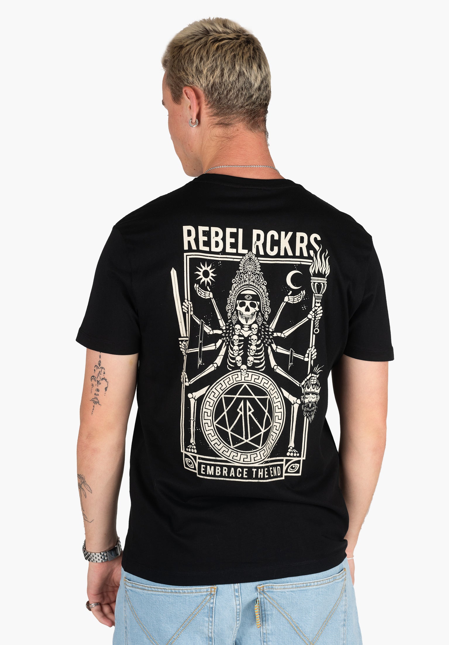 Rock Rebel Men's They Live Collage T-Shirt - Officially Licensed Graphic Tee In Black