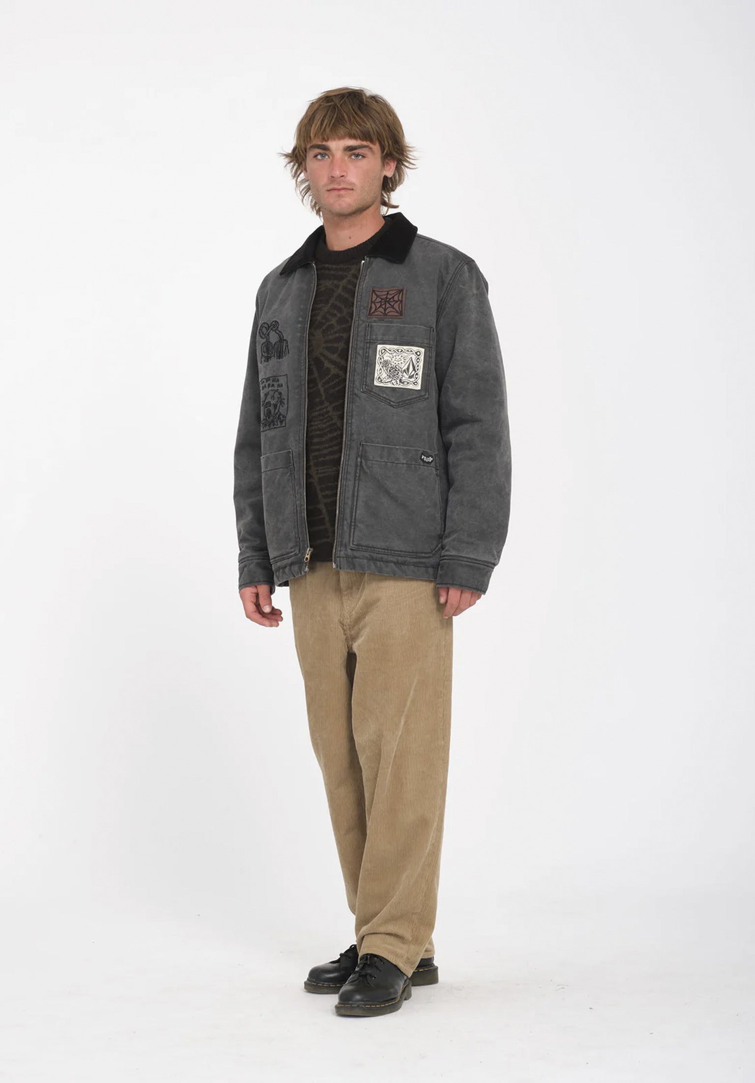 FA Keutchi Volcom Winter Jackets in black for men – TITUS