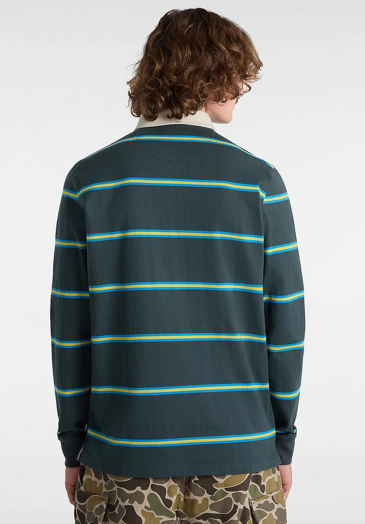 Gatewood Rugby Stripe Ls greengables Rueckenansicht