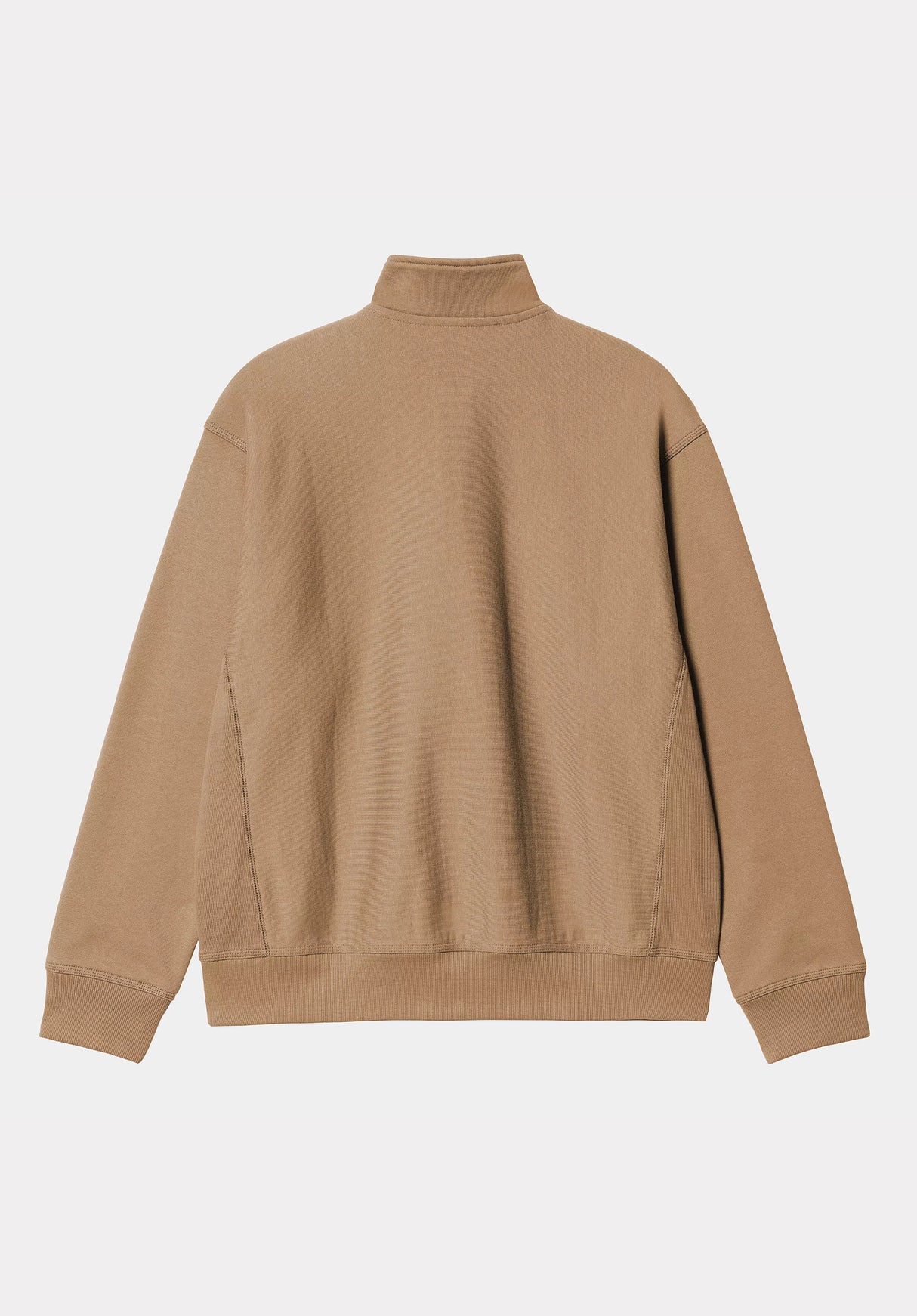 Half Zip American Script peanut Rueckenansicht