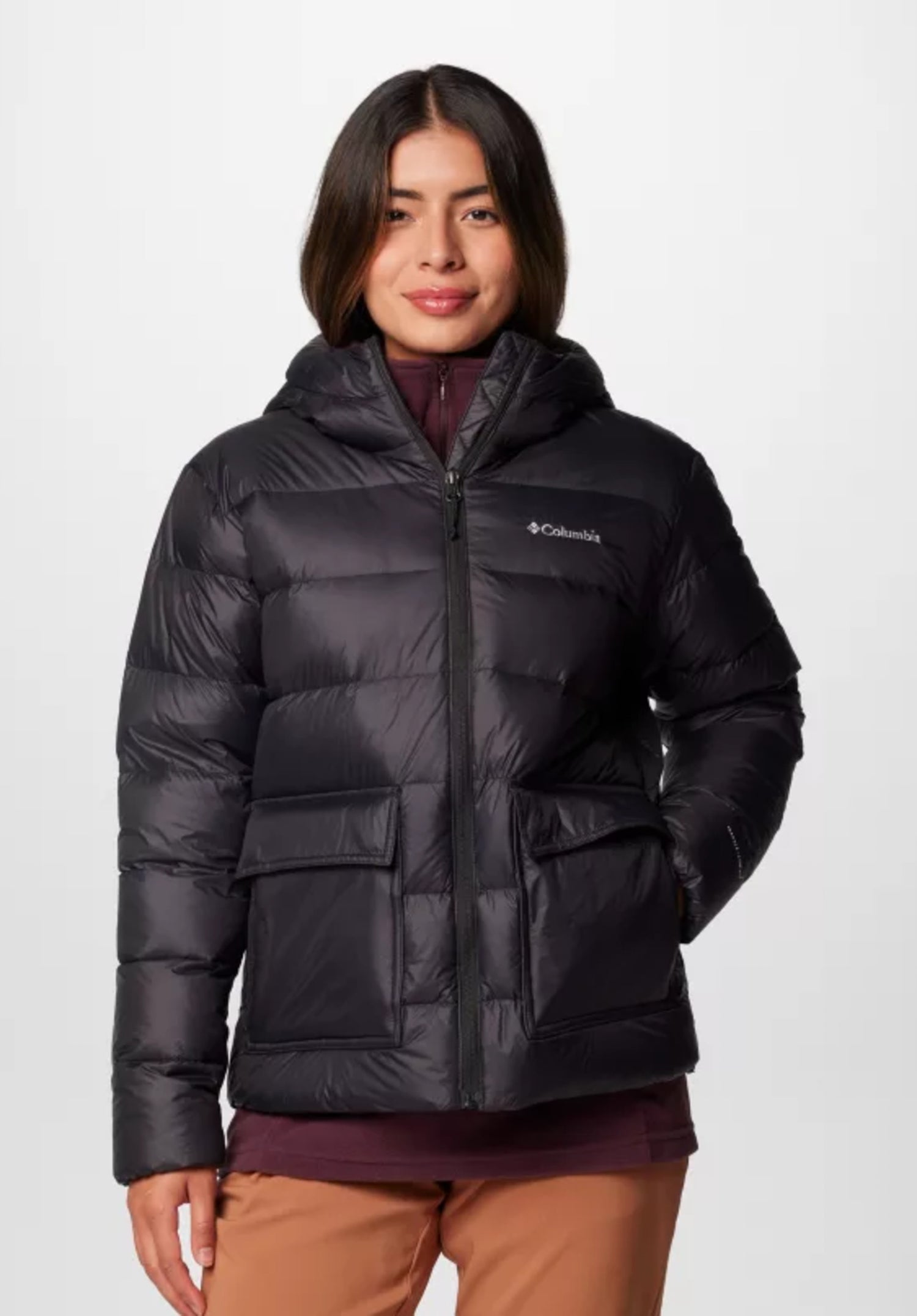 Harmony Falls Hooded Down black Vorderansicht Zoom Image