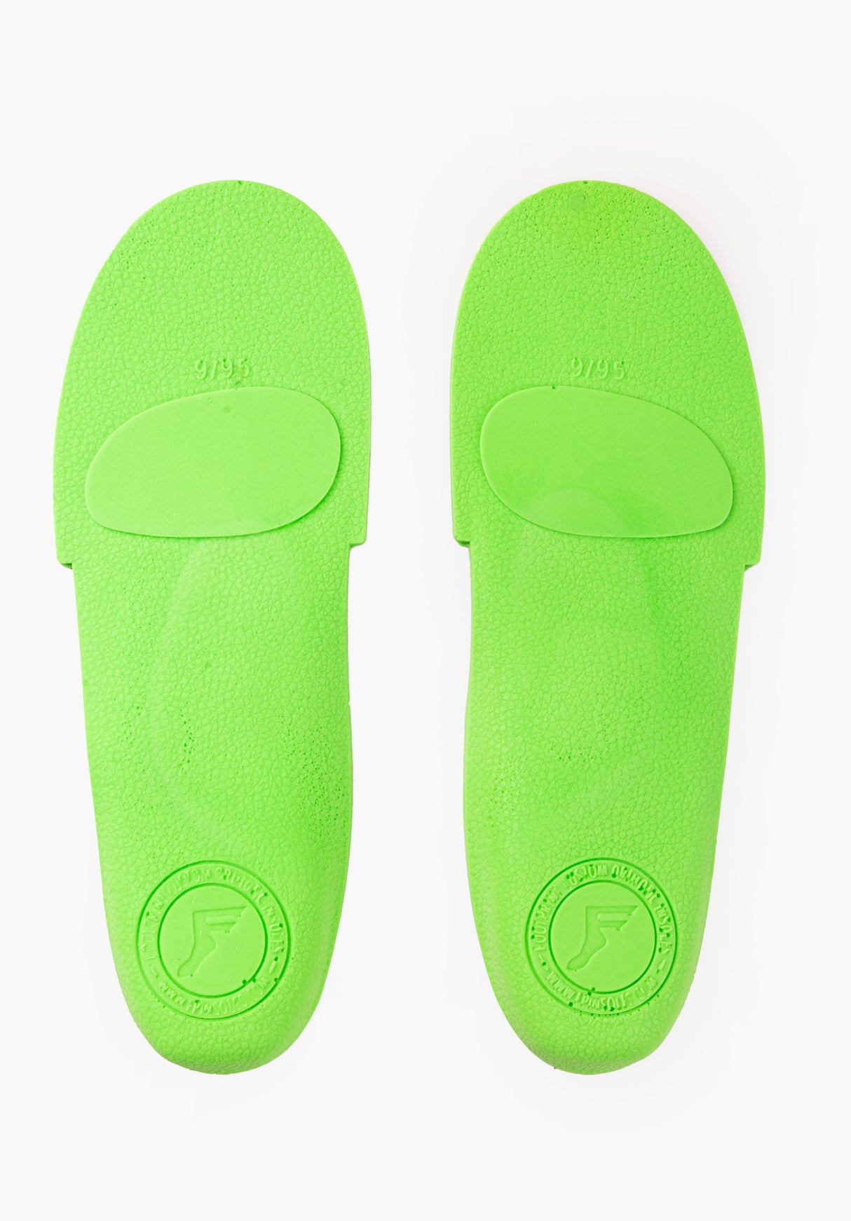 King Foam Orthotics Skeleton black-turquoise Rueckenansicht