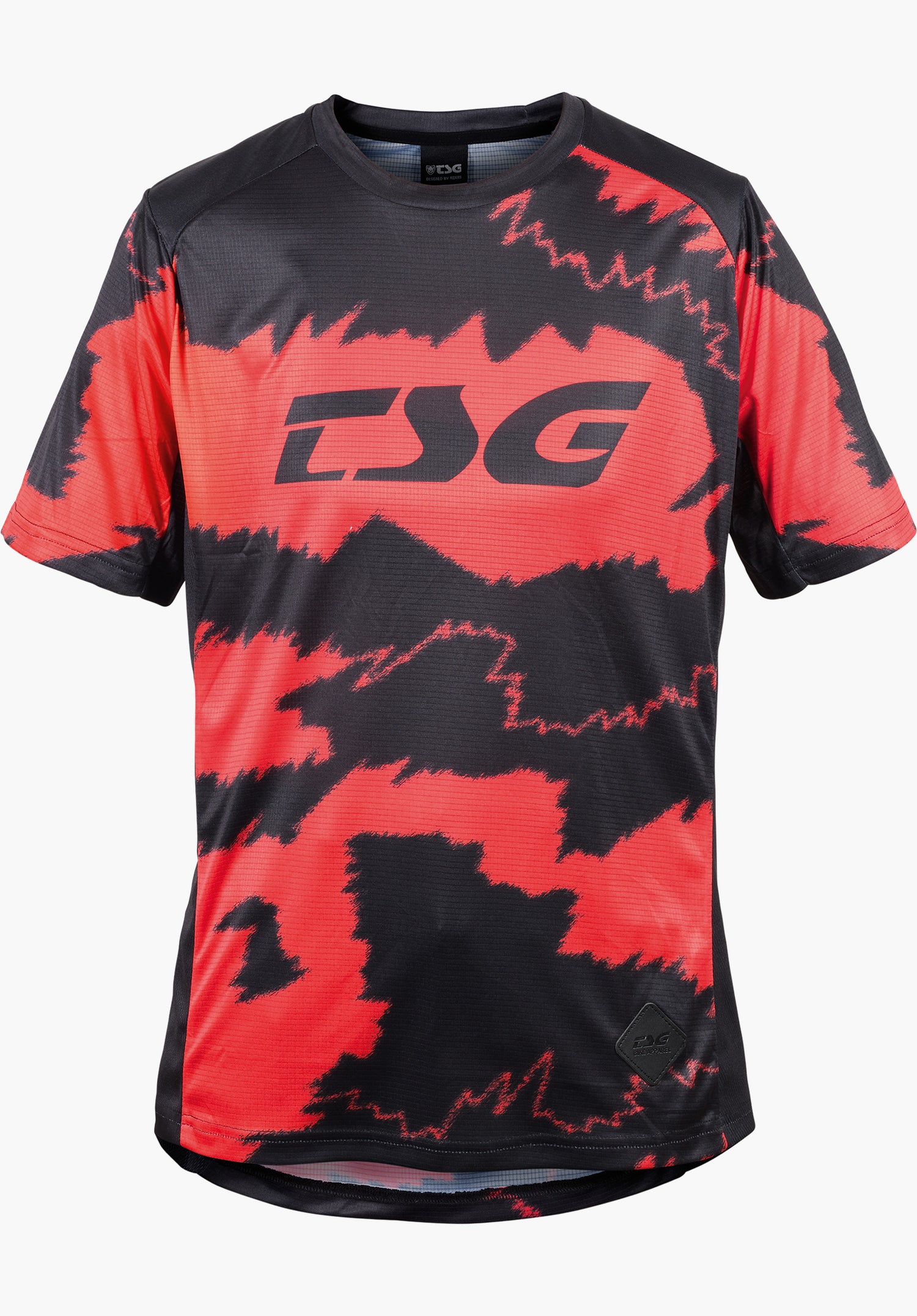 Lava Flow Jesery Women fiery-red black Closeup1 Zoom Image