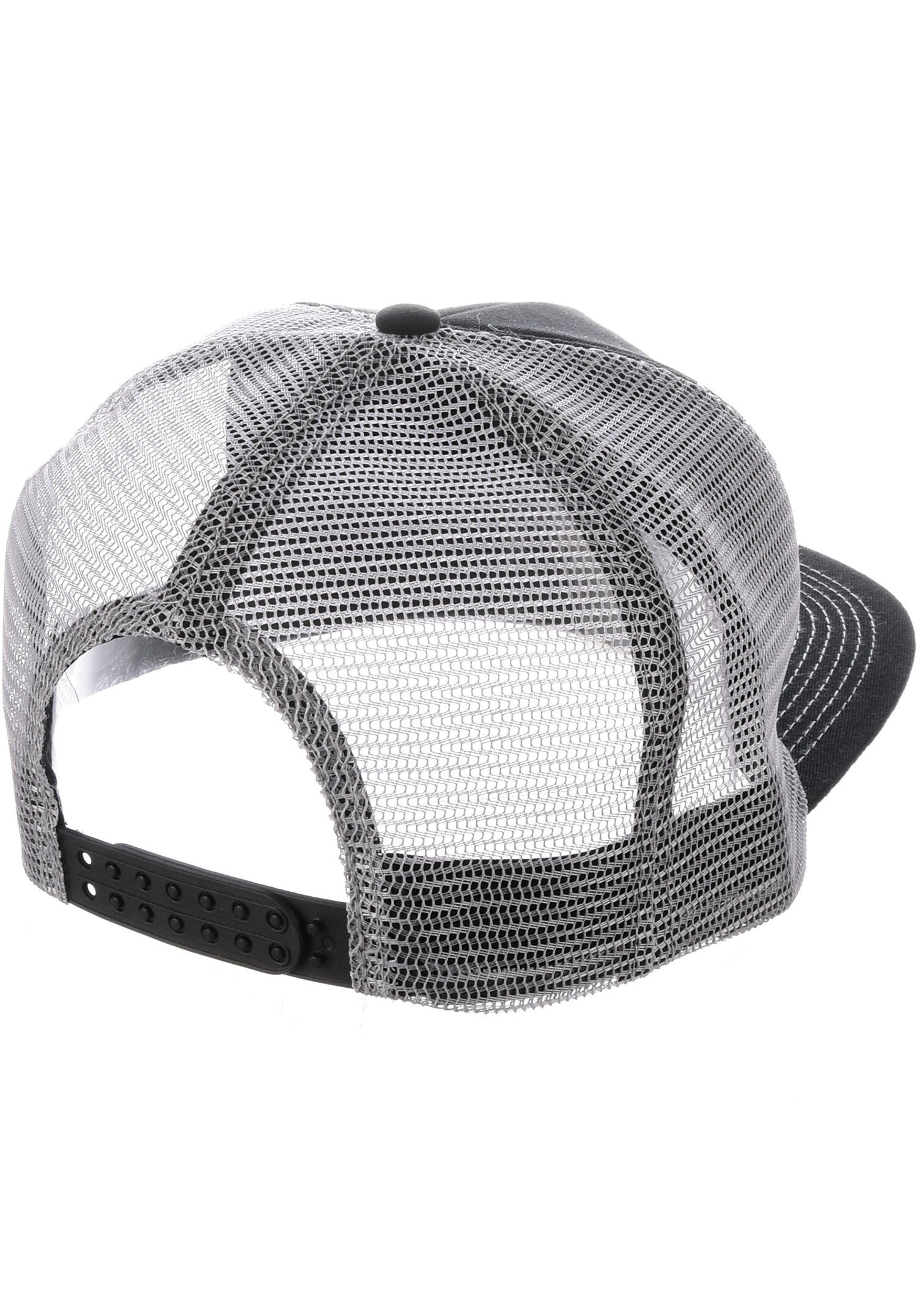Logo Embroidered Mesh black-grey Closeup1 Zoom Image