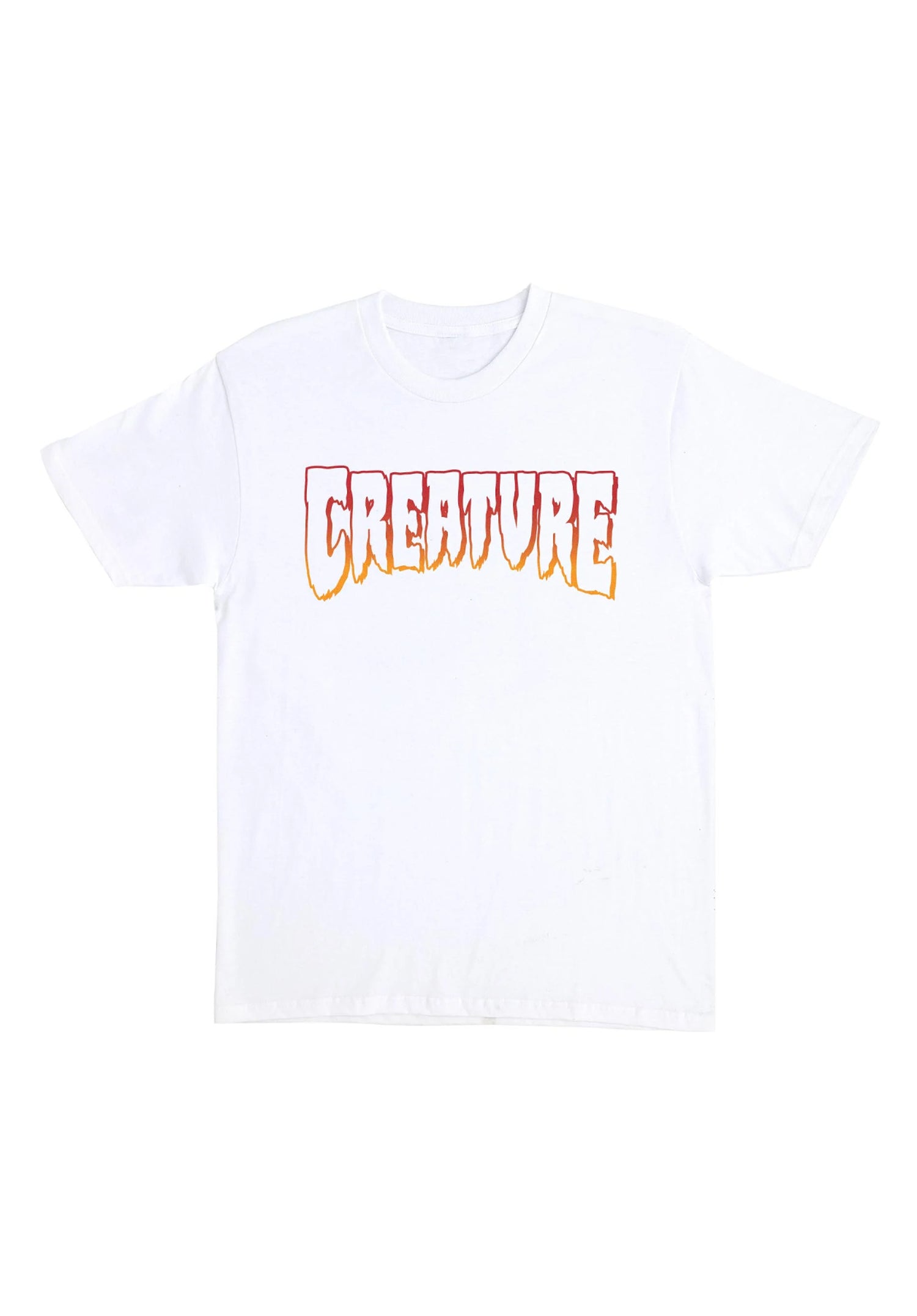 Logo Outline Heavyweight white-red Vorderansicht Zoom Image