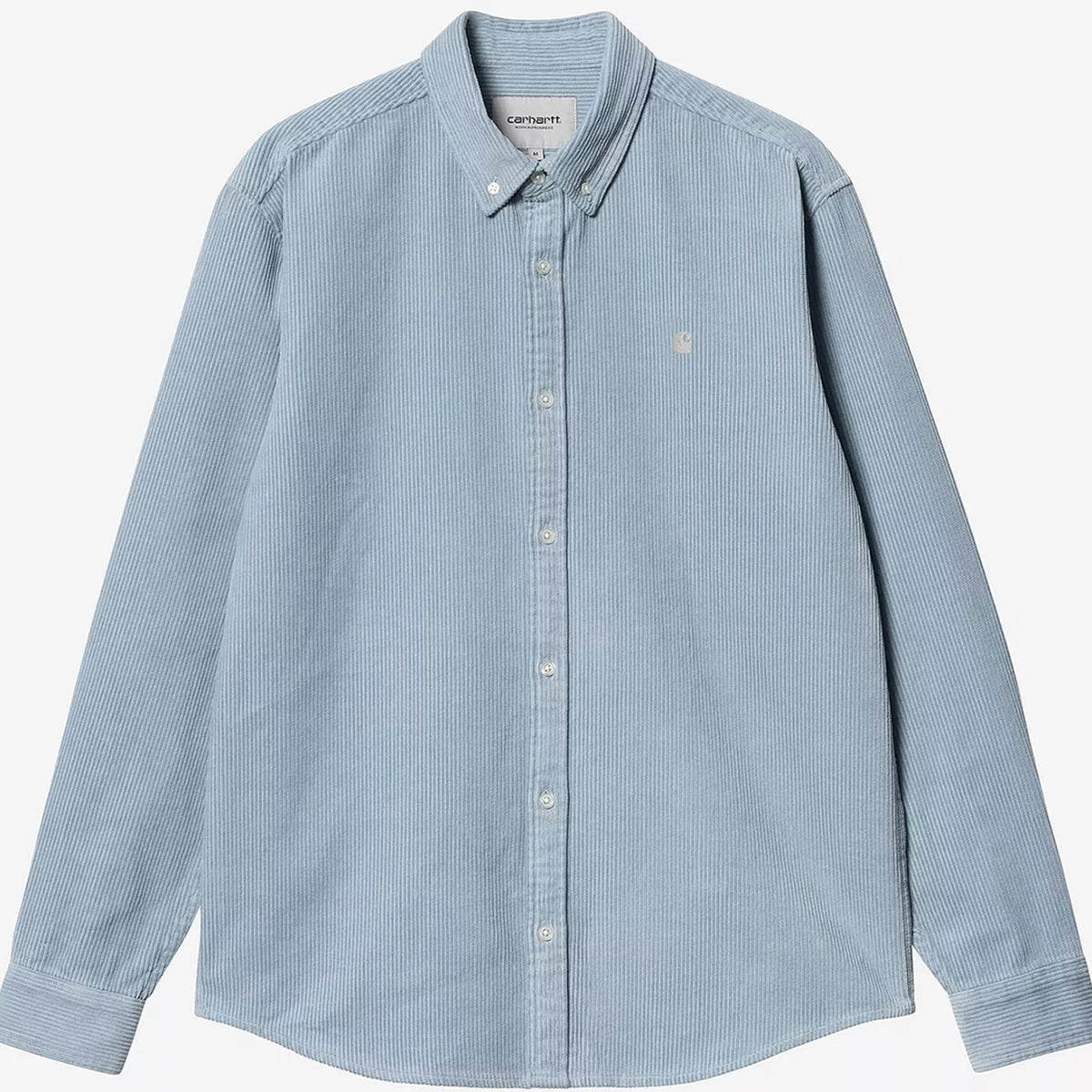 Dusty Blue Corded Cuff Sleeve Top