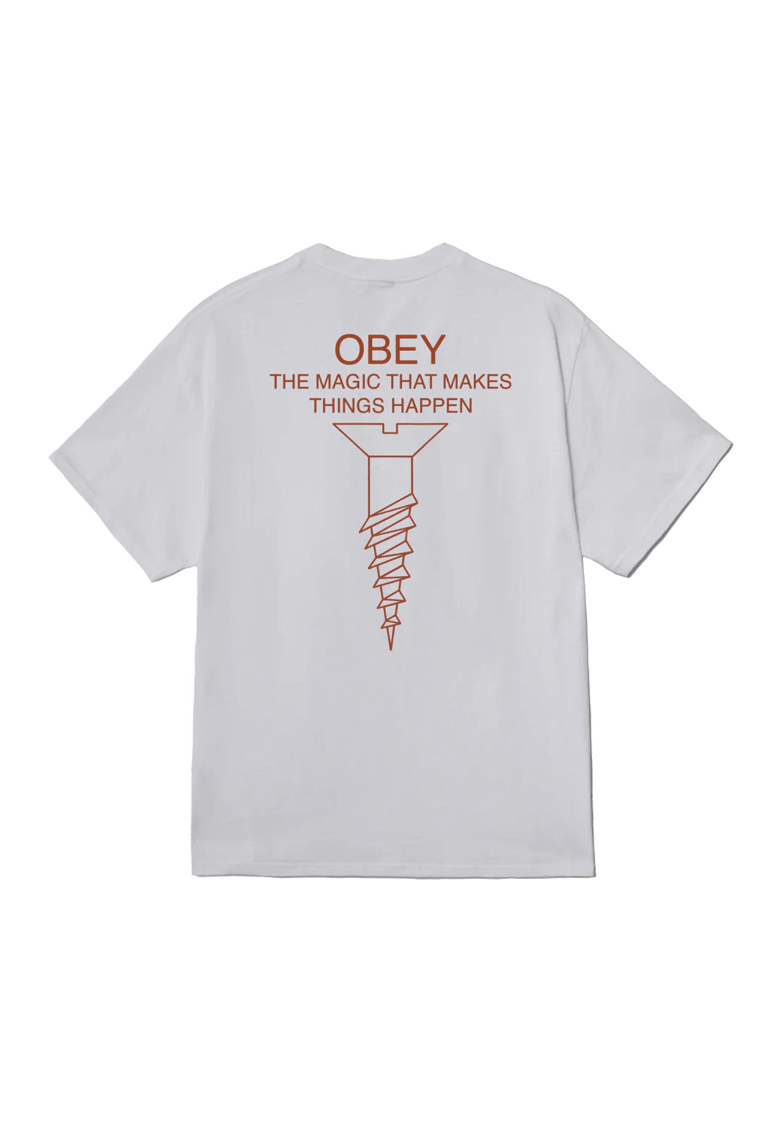 Magic OBEY T-Shirt in white for men – TITUS