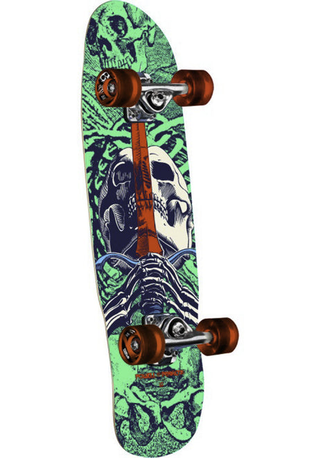 Mini Skull & Sword II mint-navy Vorderansicht