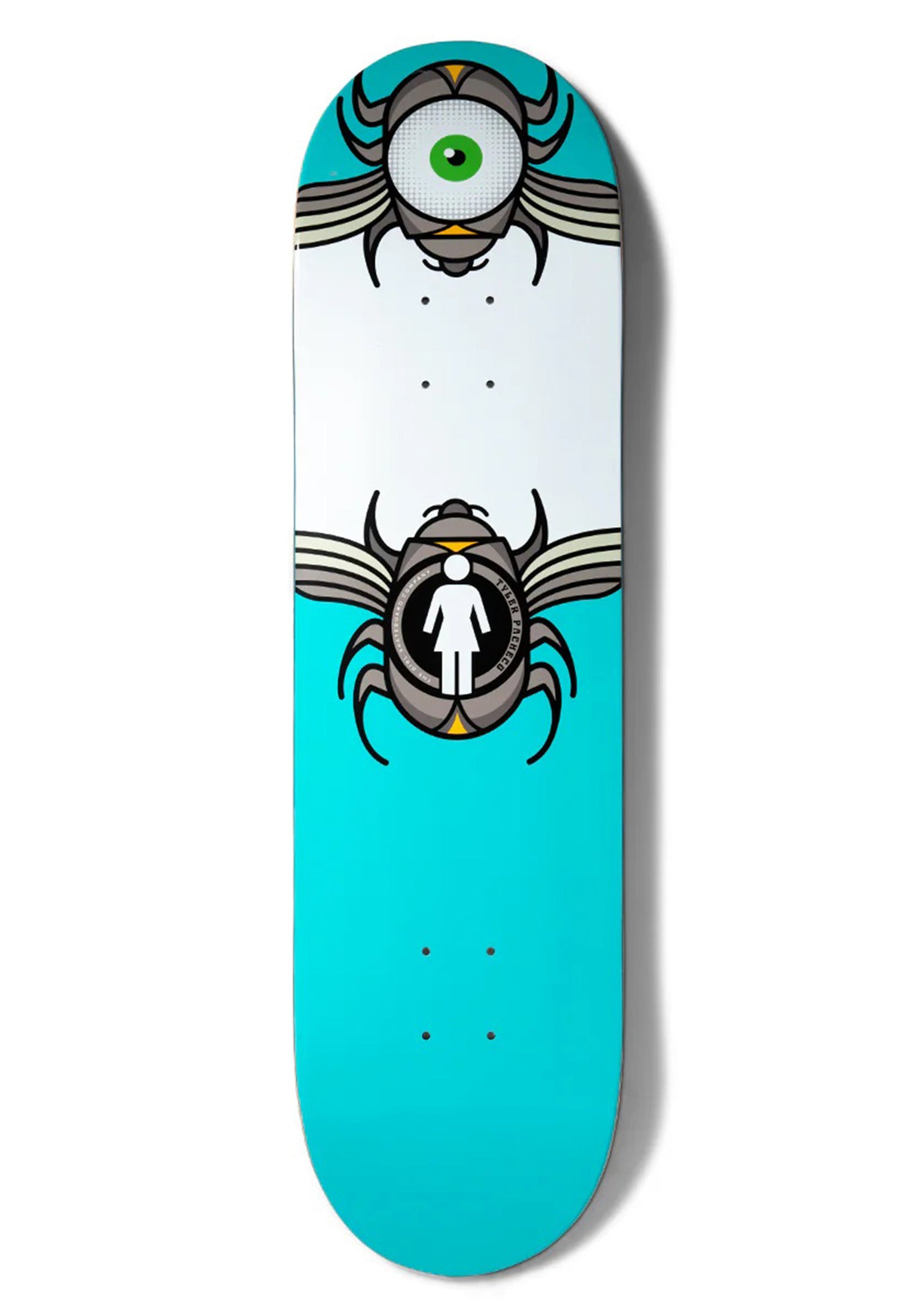 Rocket Punch スユン★【GIRL SKATEBOARDS】★TYPO LOGO TE.E pacheco_beetle_bum_blue_vorder