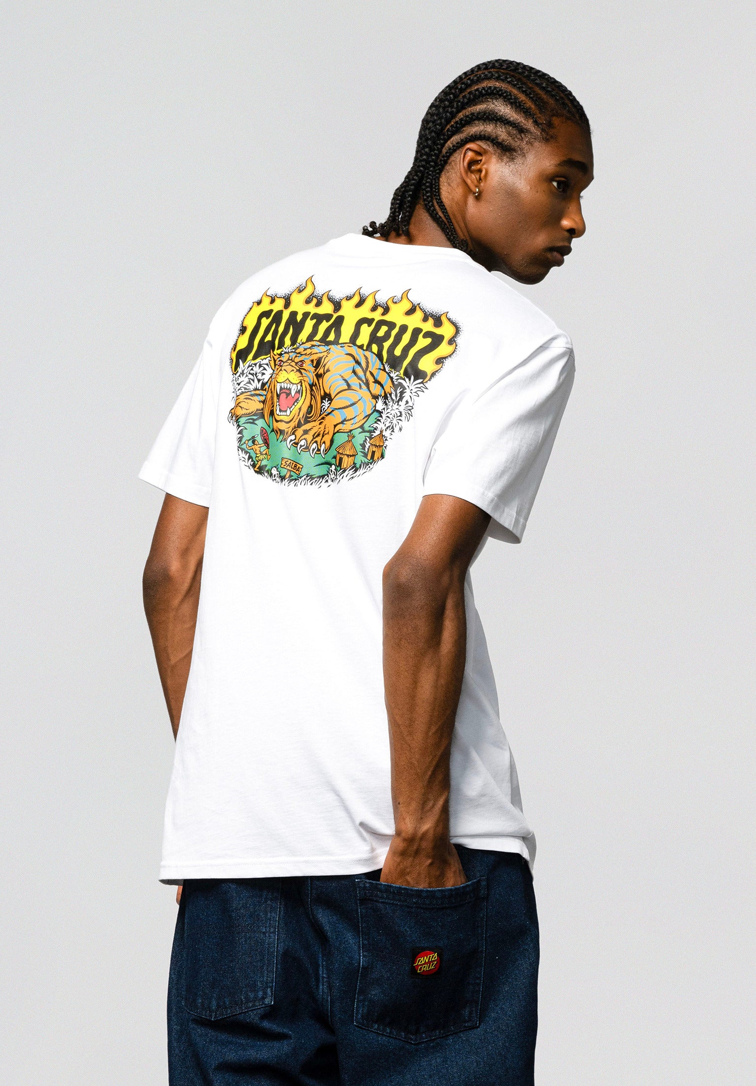 ★SANTA CRUZ Salba Tiger Simplified Sweatshirt関税込★ ☆SANTA CRUZ Salba Tiger Simplified Sweatshirt関税込☆ FLAKE