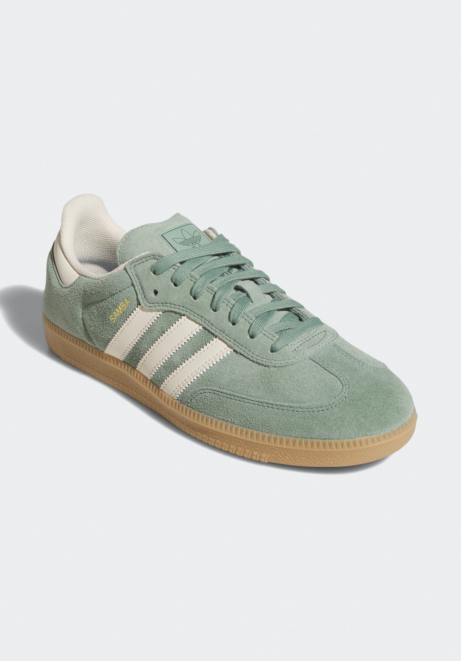 Samba ADV adidas skateboarding Mens Shoes in silvergreen wonwhite goldmetal for c TITUS