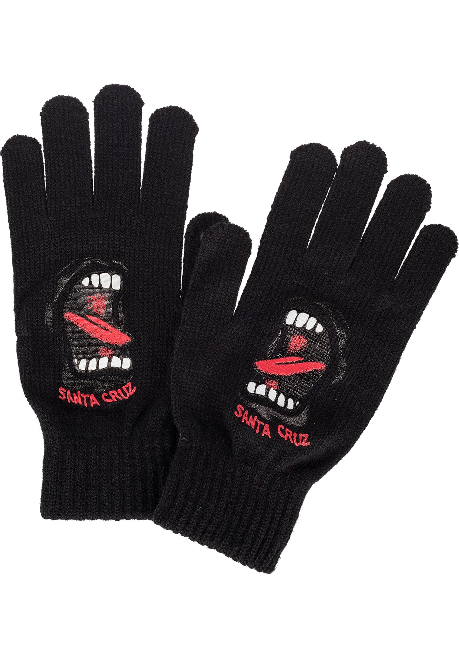 Screaming Gloves black Vorderansicht Zoom Image
