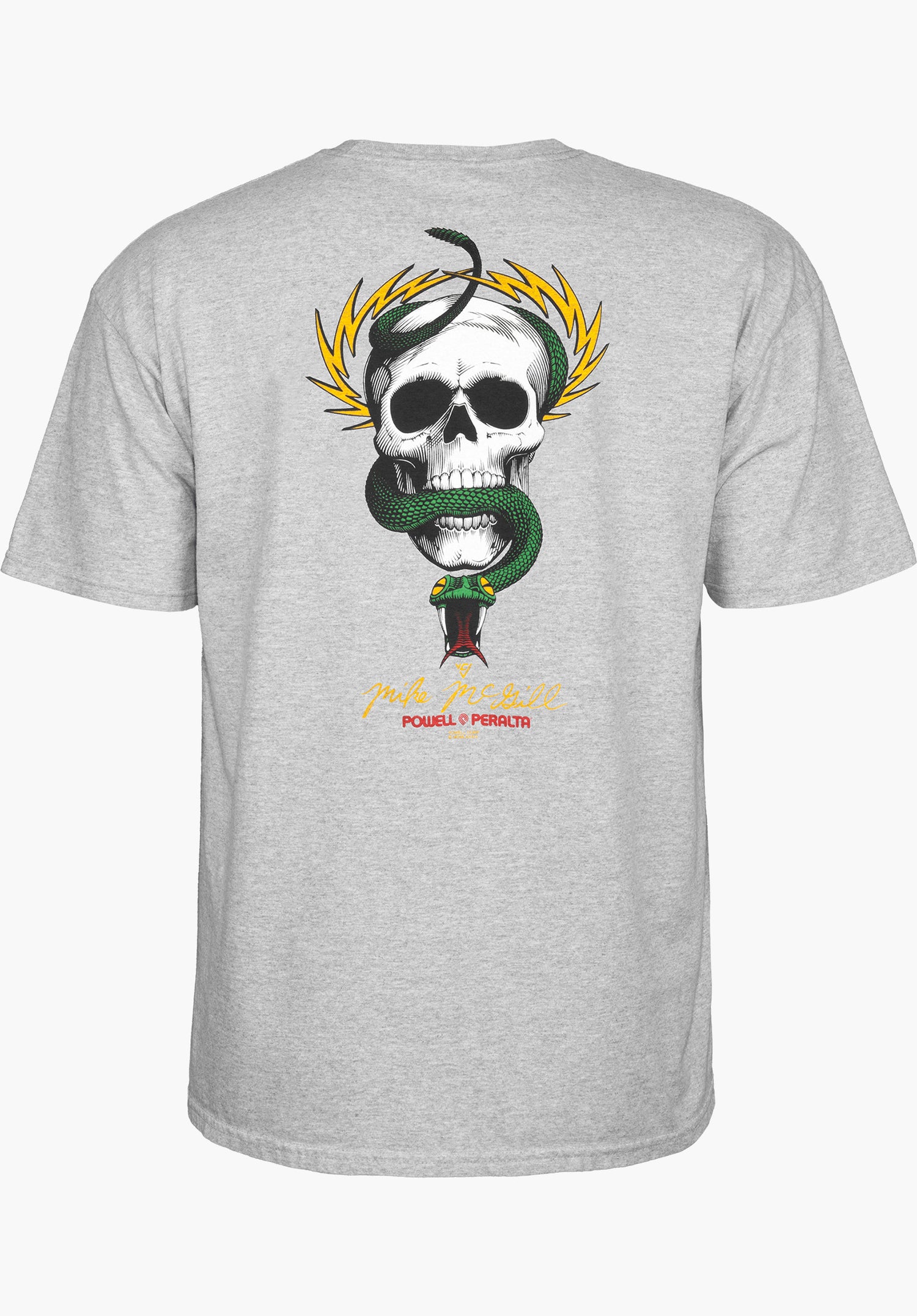 Mc Gill Skull & Snake sportgray Rückenansicht Zoom Image