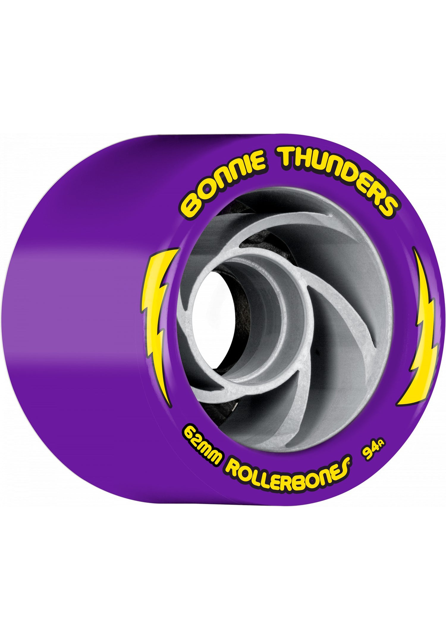 Turbo Bonnie Thunders Signature Aluminum Hub 94A 8er purple Vorderansicht Zoom Image