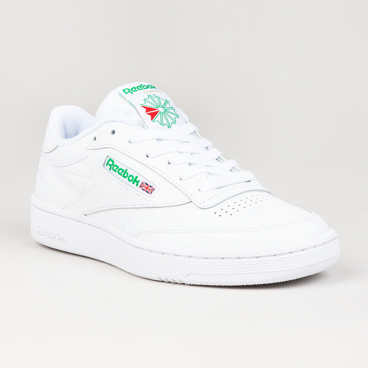 Club C 85 Reebok Zapatillas para chicas en white-green para mujeres