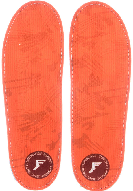 King Foam Orthotics Camo orange Vorderansicht