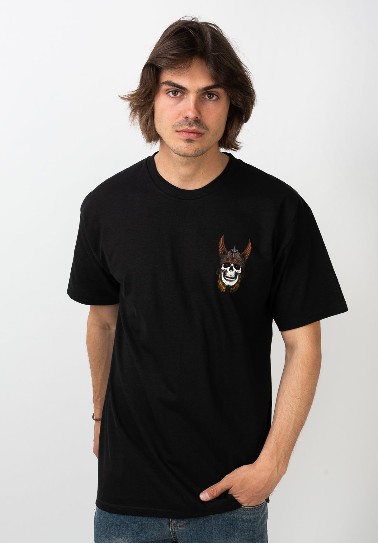 Andy Anderson Skull black Rückenansicht