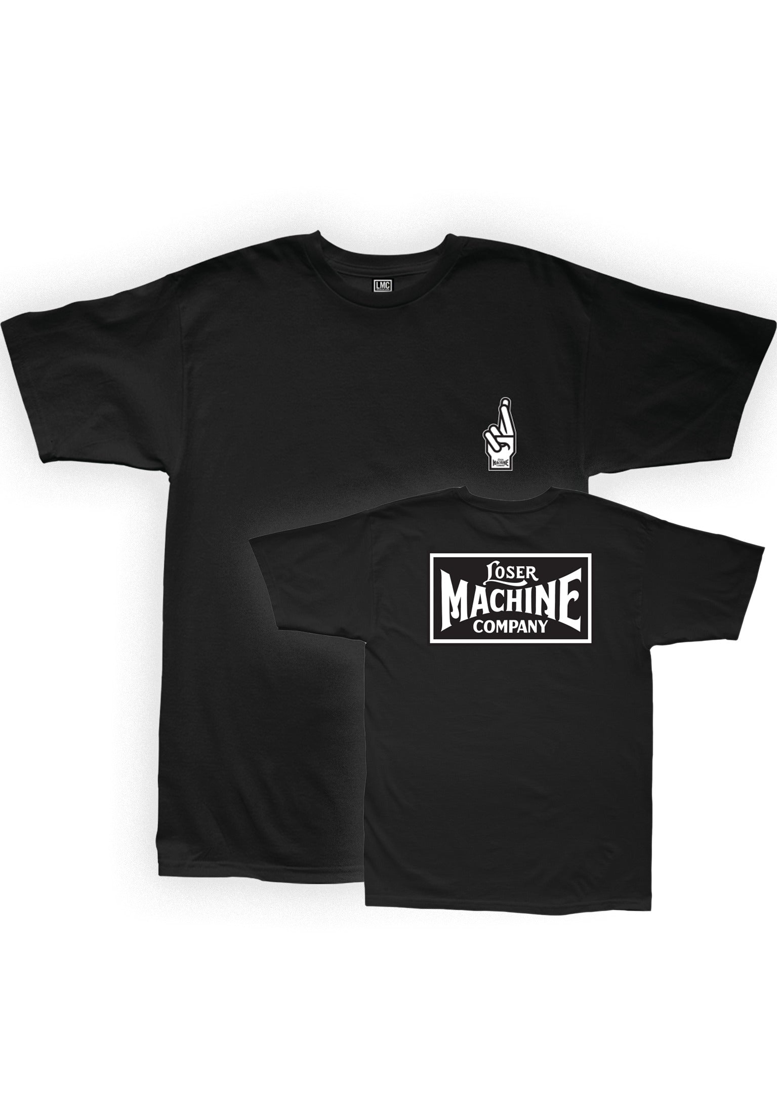 New-OG Loser-Machine T-Shirt in black for men – TITUS