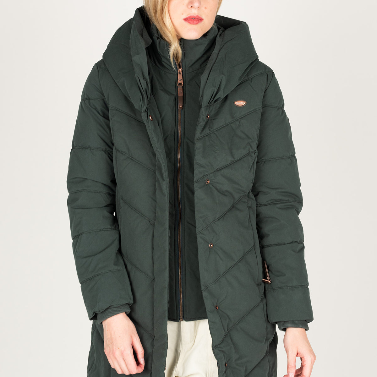 Natalka Ragwear Winter Jackets in darkgreen 323 for Women – TITUS