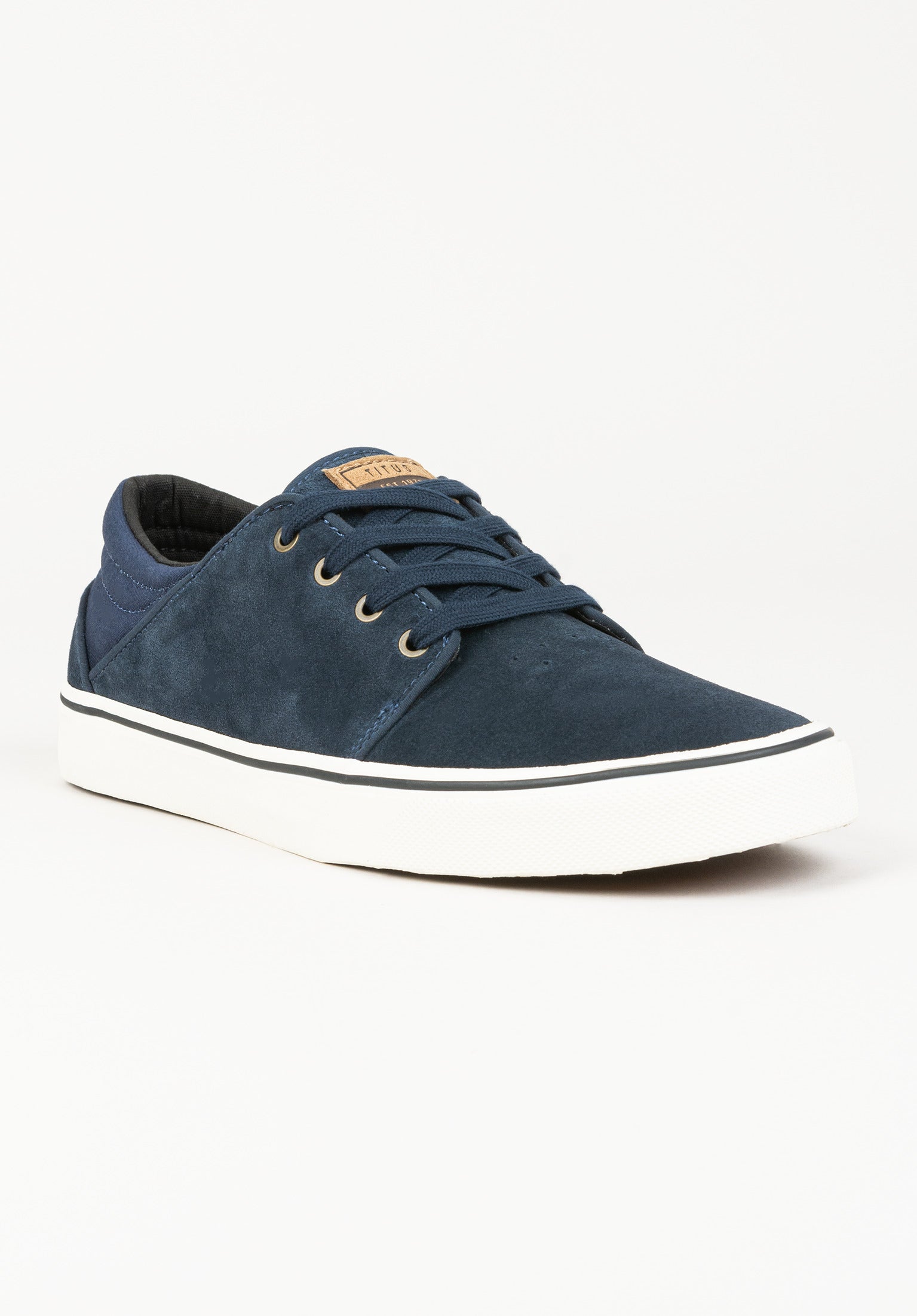 Hudson TITUS Mens Shoes in navy-offwhite for men