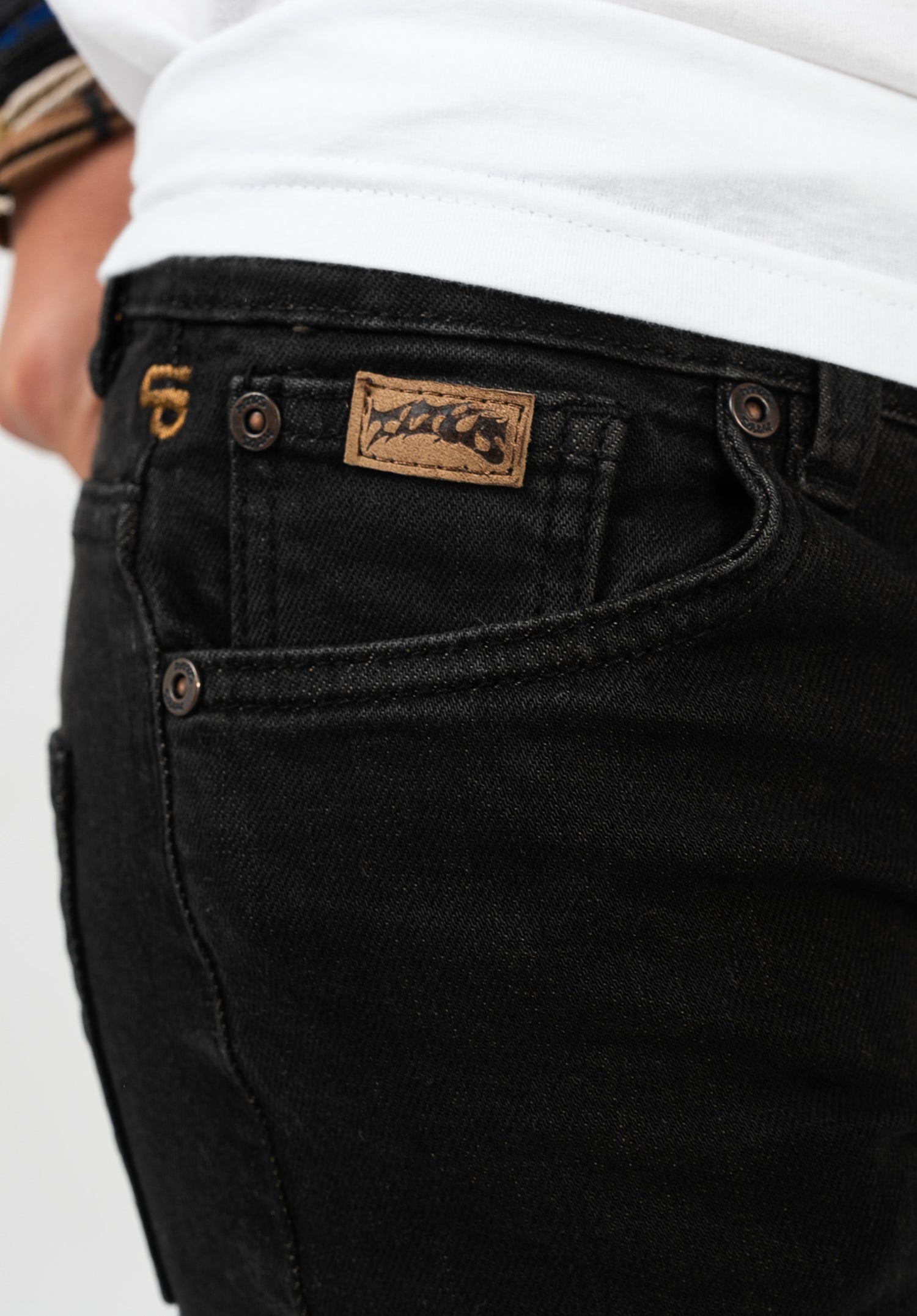 Tube Fit Kids black-black Close-Up2 Zoom Image