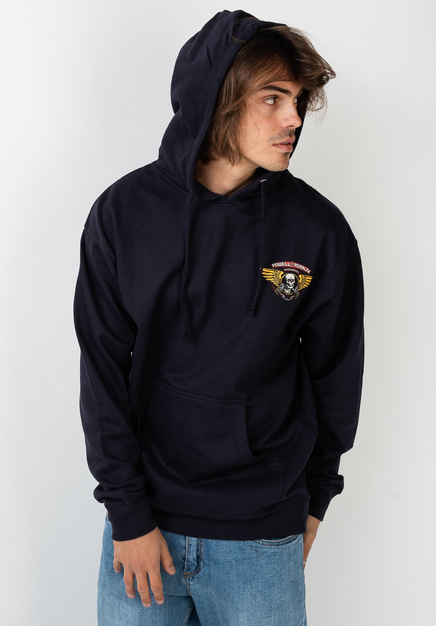 Winged Ripper Medium Weight navy Rückenansicht Zoom Image