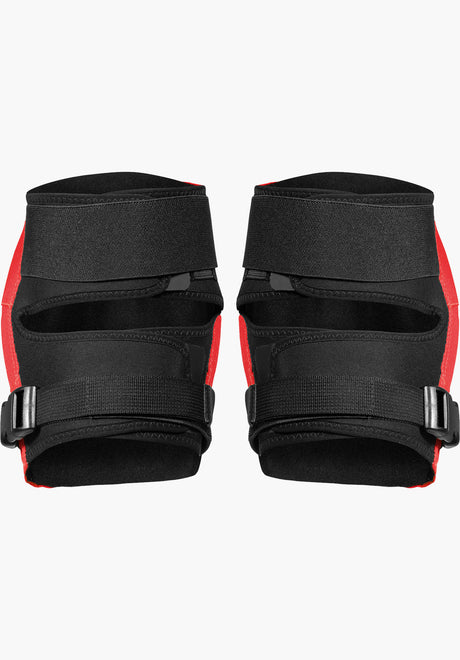 Kneepad Force III red Rückenansicht