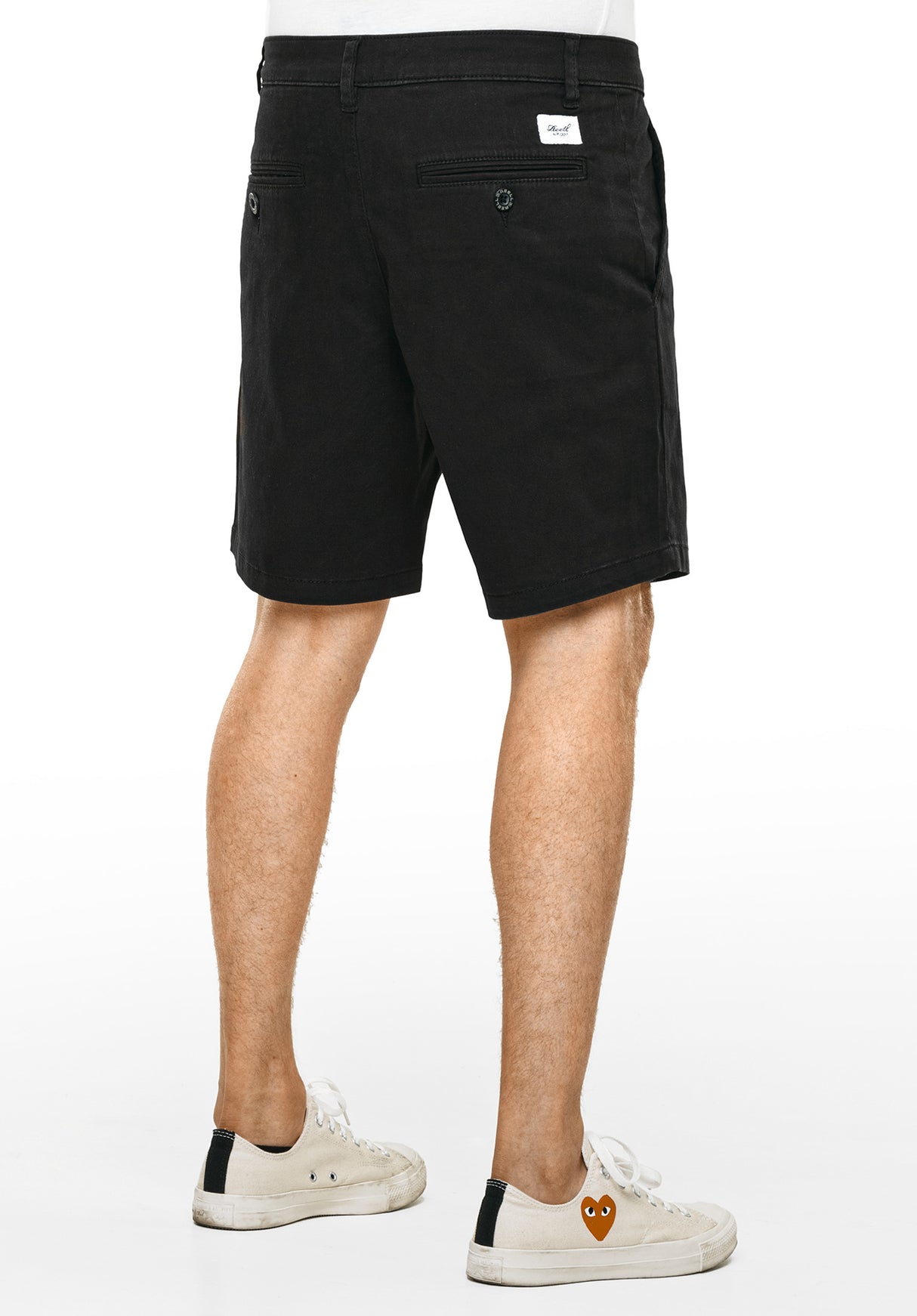 Flex Chino black Rückenansicht