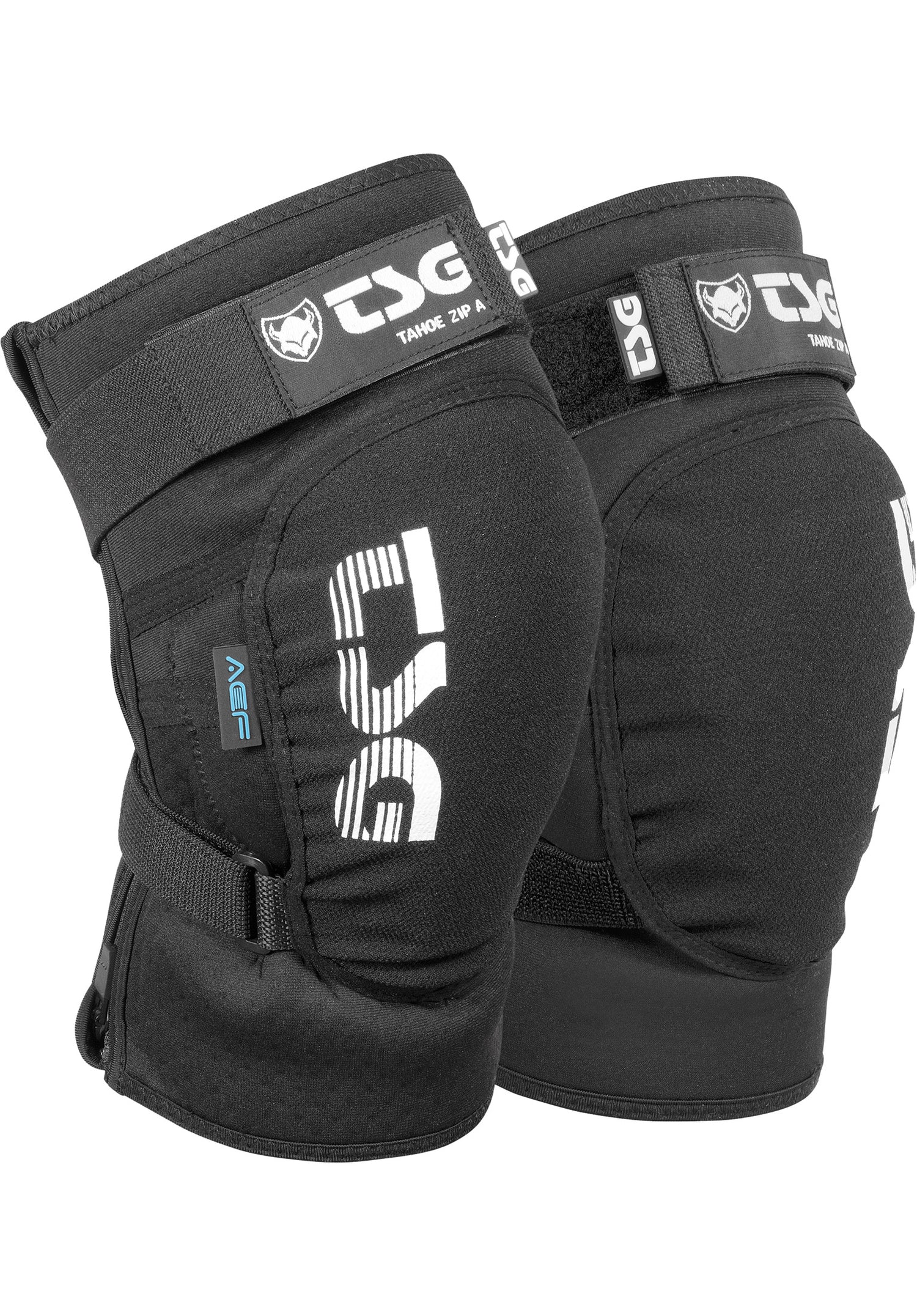 Kneeguard Tahoe Zip A black Vorderansicht Zoom Image