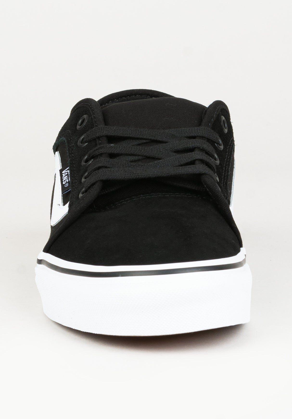 Chukka Low Sidestripe black-white Rückenansicht