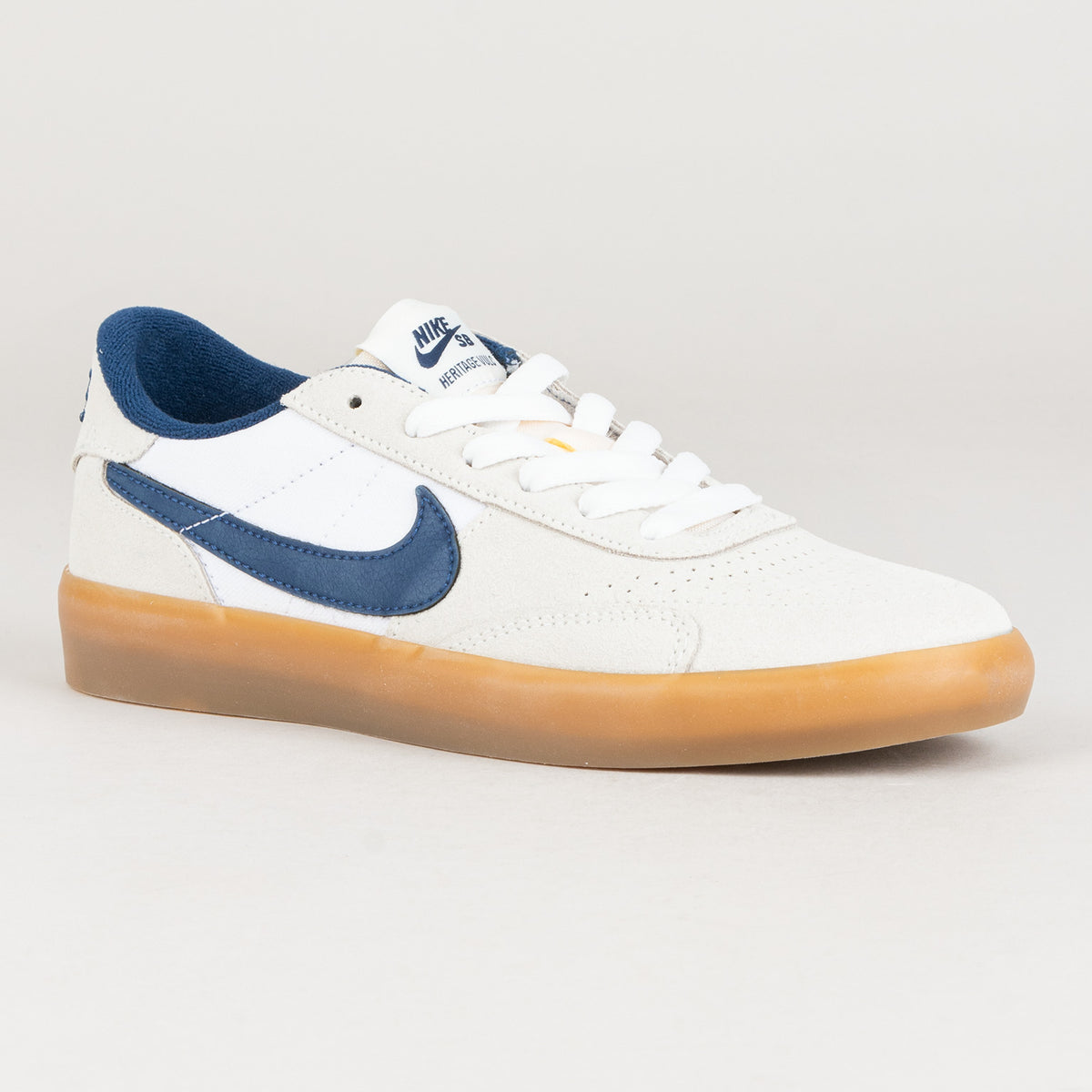 Heritage Vulc Nike SB Womens Shoes in summitwhite-navy-gum for 