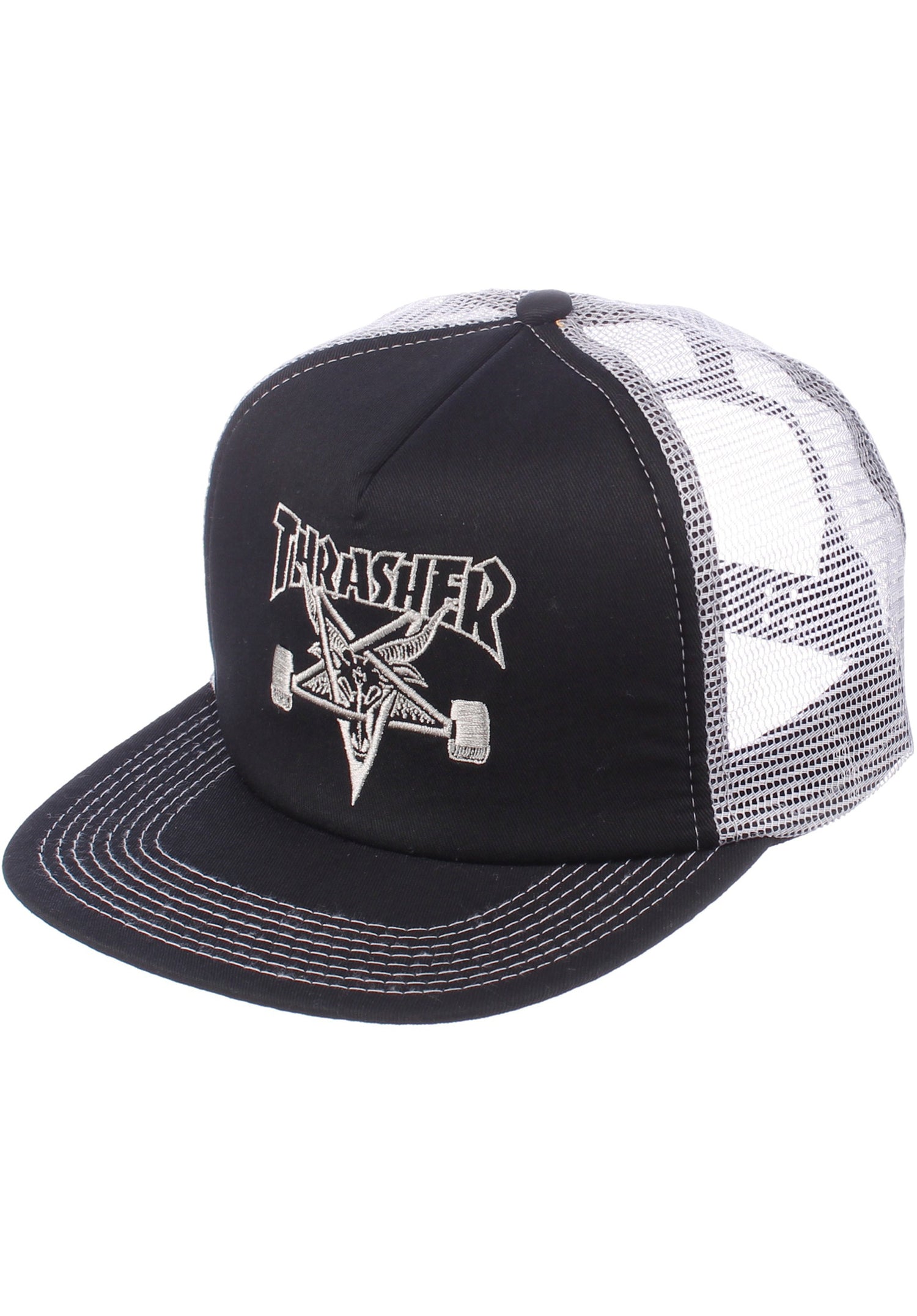 Skate Goat Embroided Mesh black-grey Vorderansicht Zoom Image