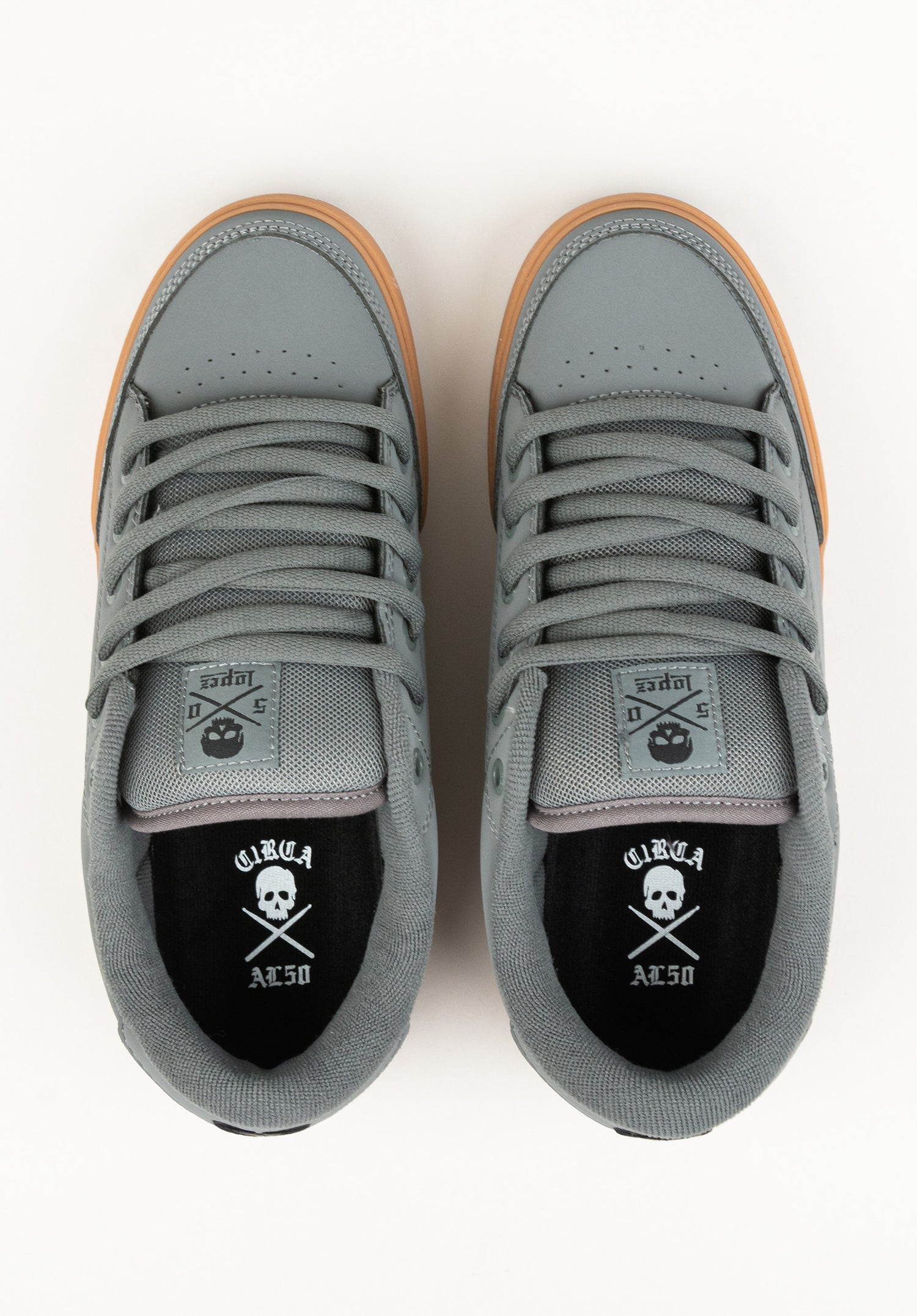 Lopez 50 grey-gum Close-Up2 Zoom Image