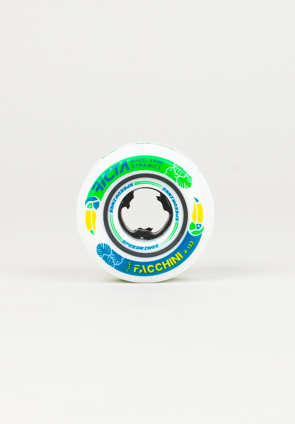 Facchini Speedrings Wide 101A white Rückenansicht