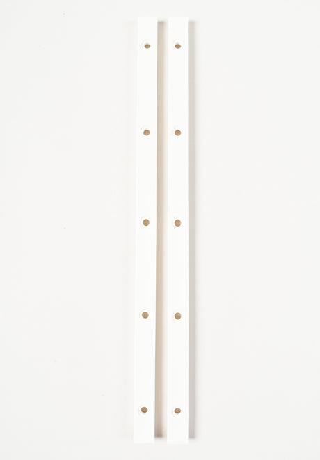 Slimline Rails white Rückenansicht