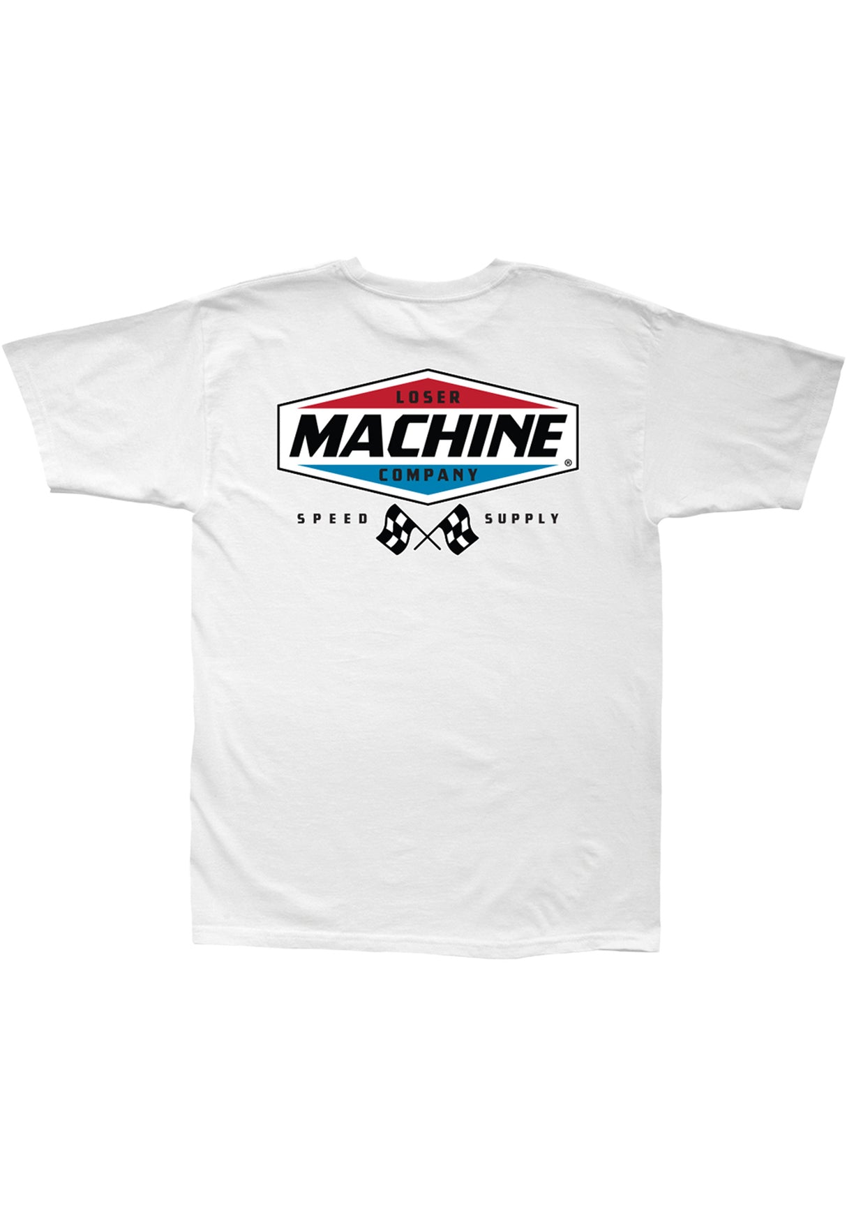 Overdrive Heavyweight white Rückenansicht