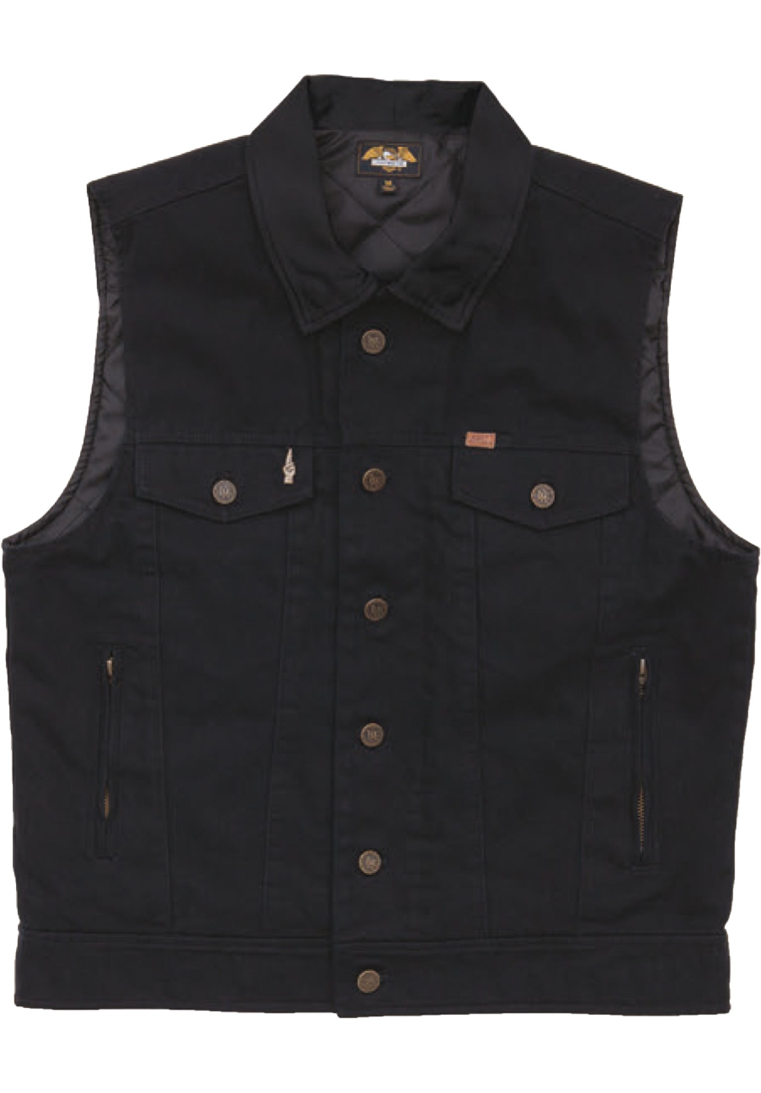 Loser machine ベスト Kingsway III Loser-Machine Vest in black for men – TITUS
