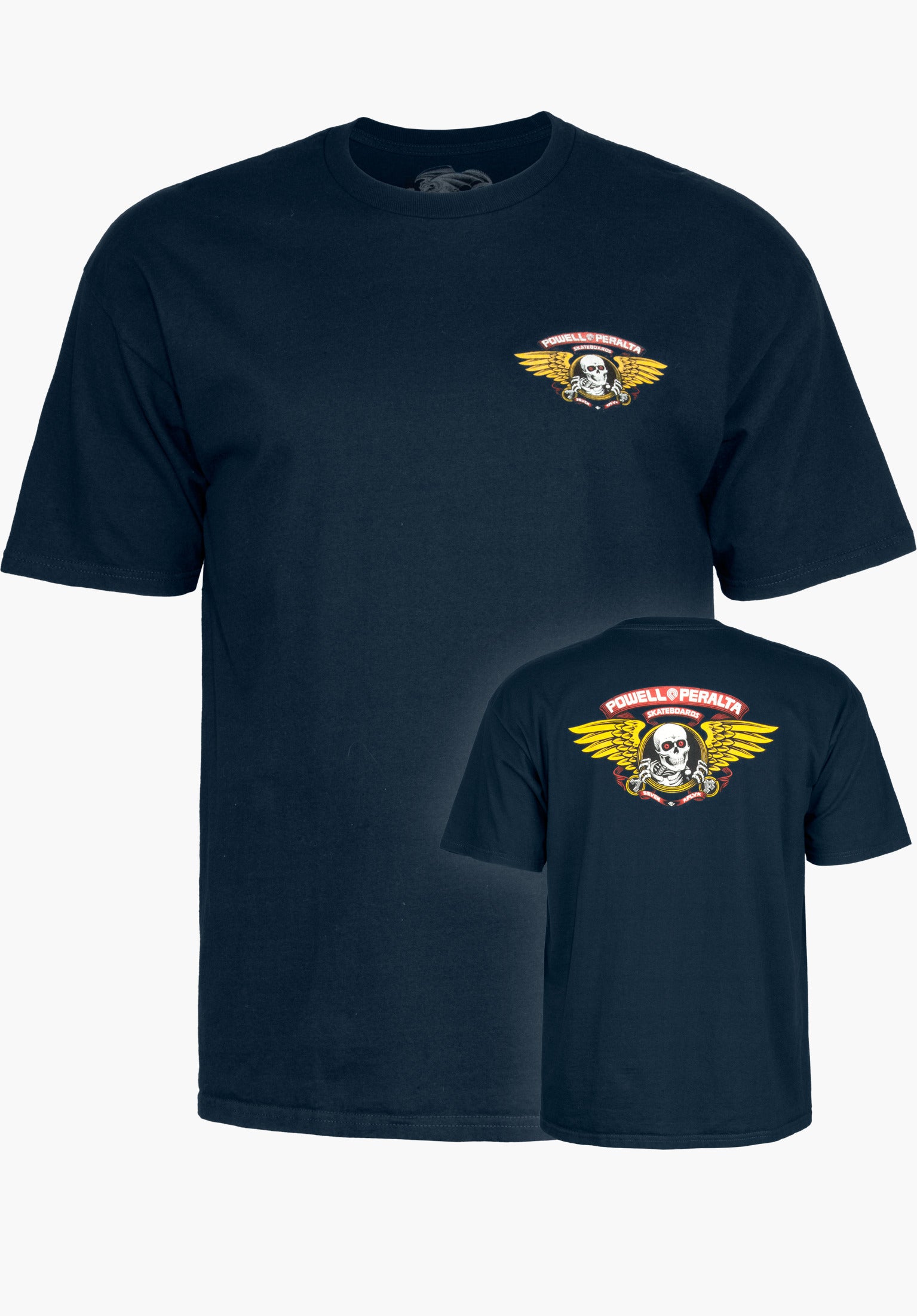 Winged Ripper Powell-Peralta T-Shirt in navy for men – TITUS