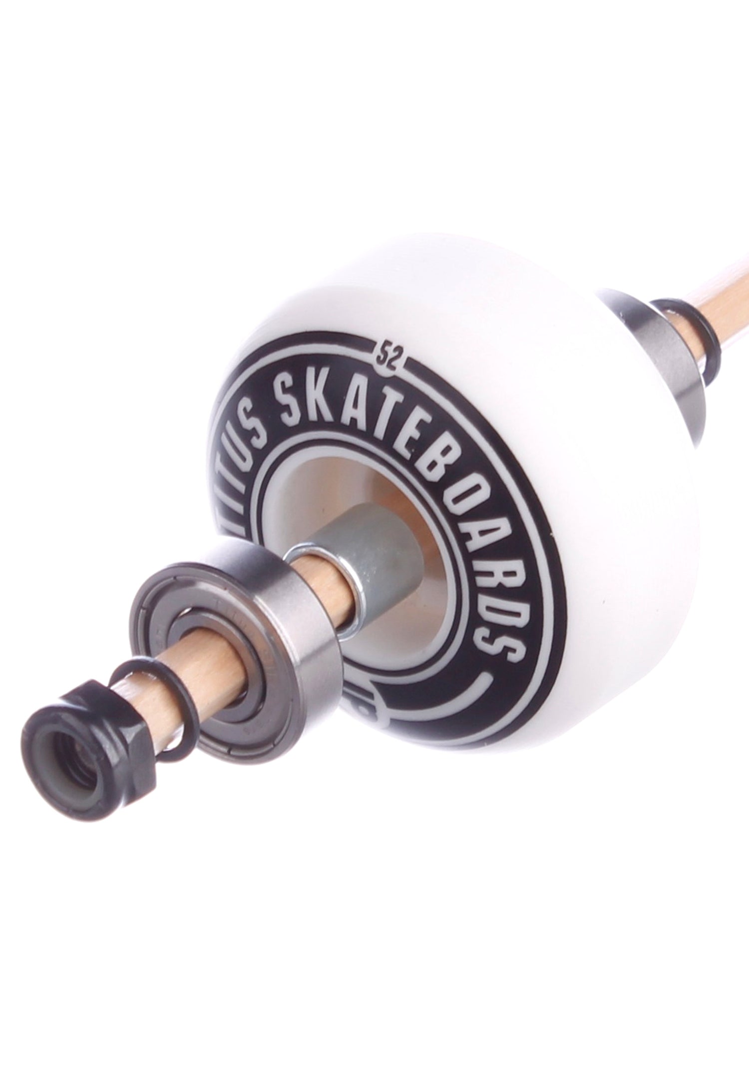 8x10 mm Steel Spacer silver Close-Up2 Zoom Image