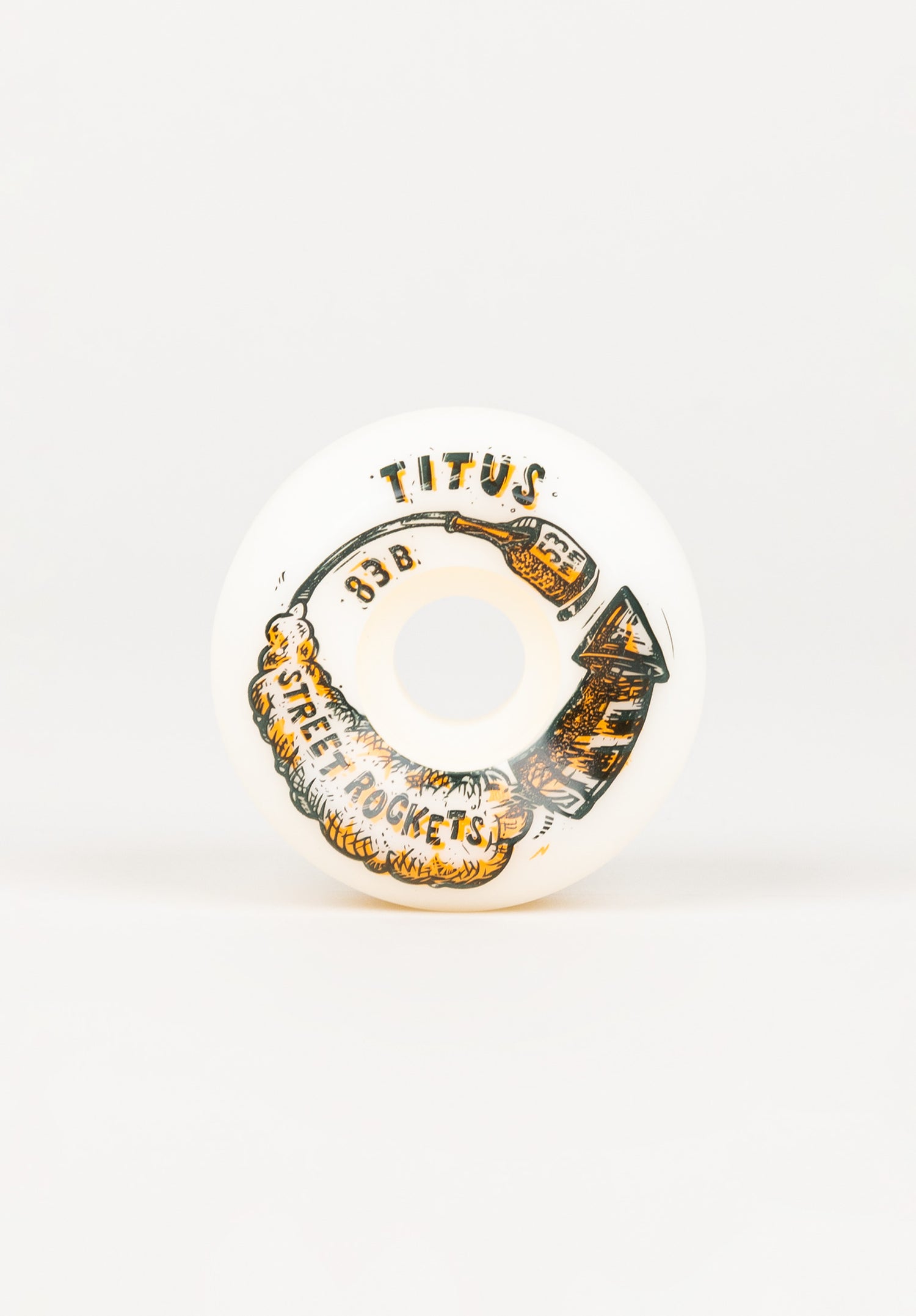 Street Rocket Conical 83B white Rückenansicht Zoom Image